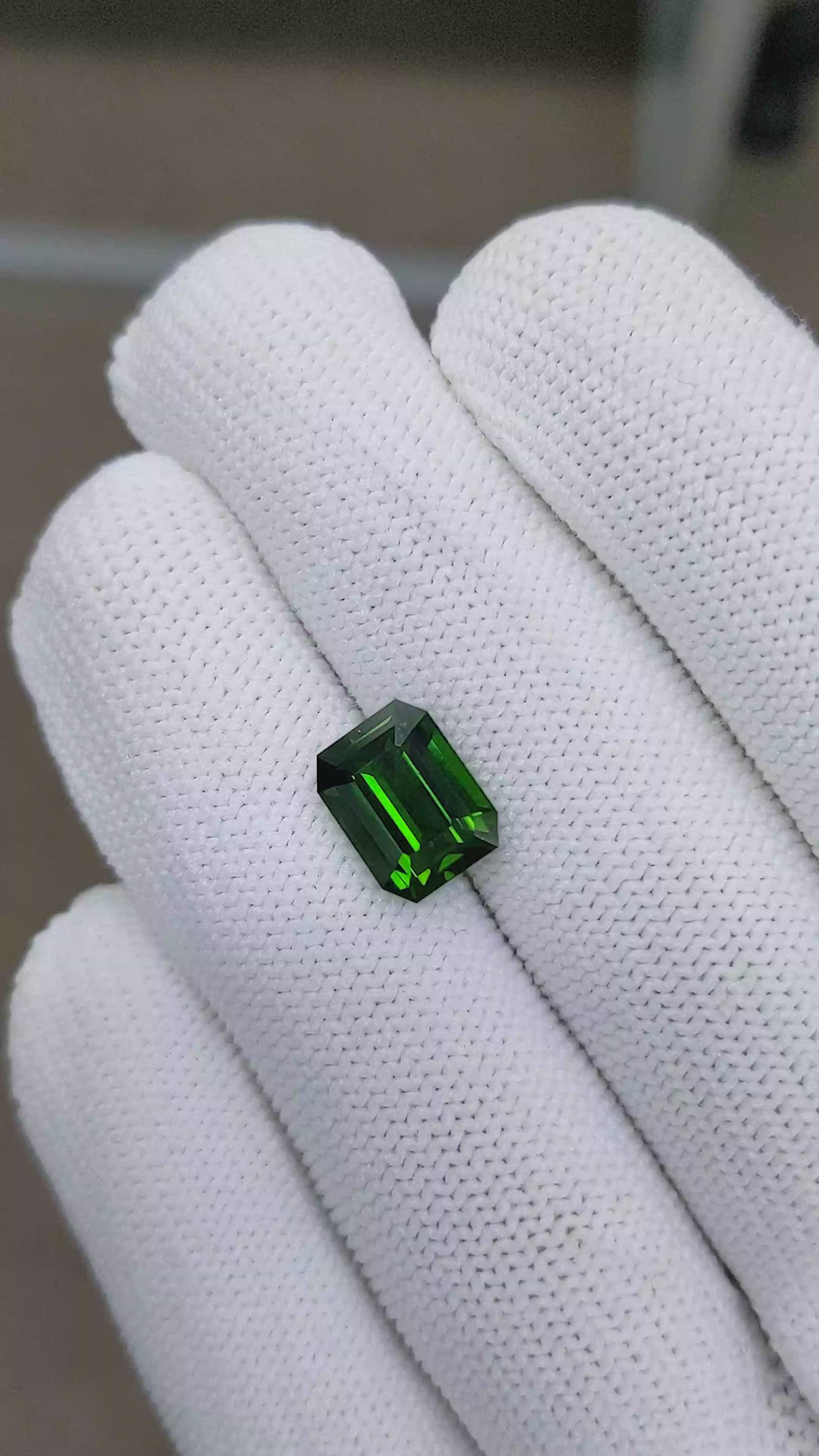 3.52 Ct. Chrome Tourmaline from Tanzania Size Video