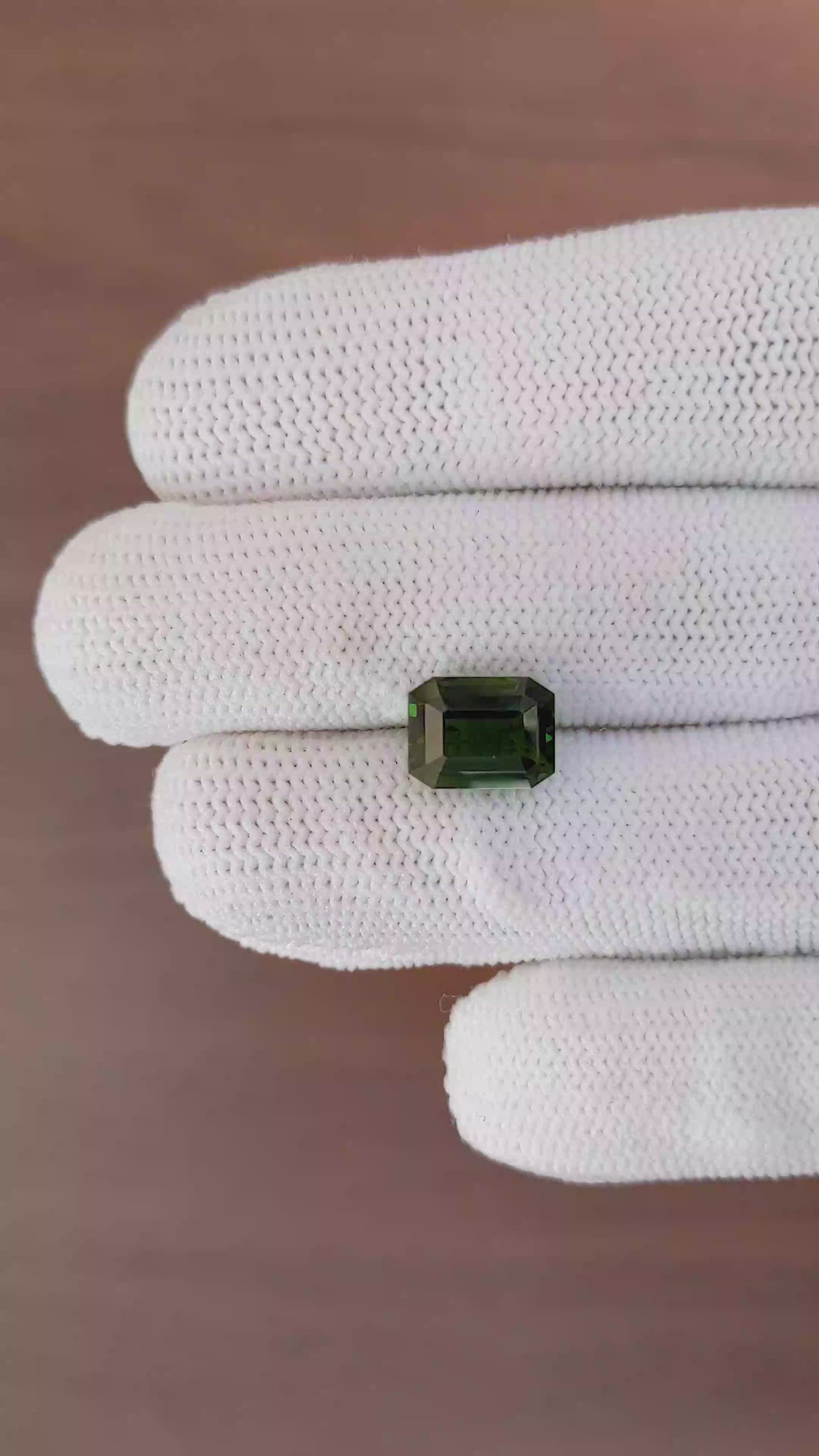 3.52 Ct. Chrome Tourmaline from Tanzania Size Video