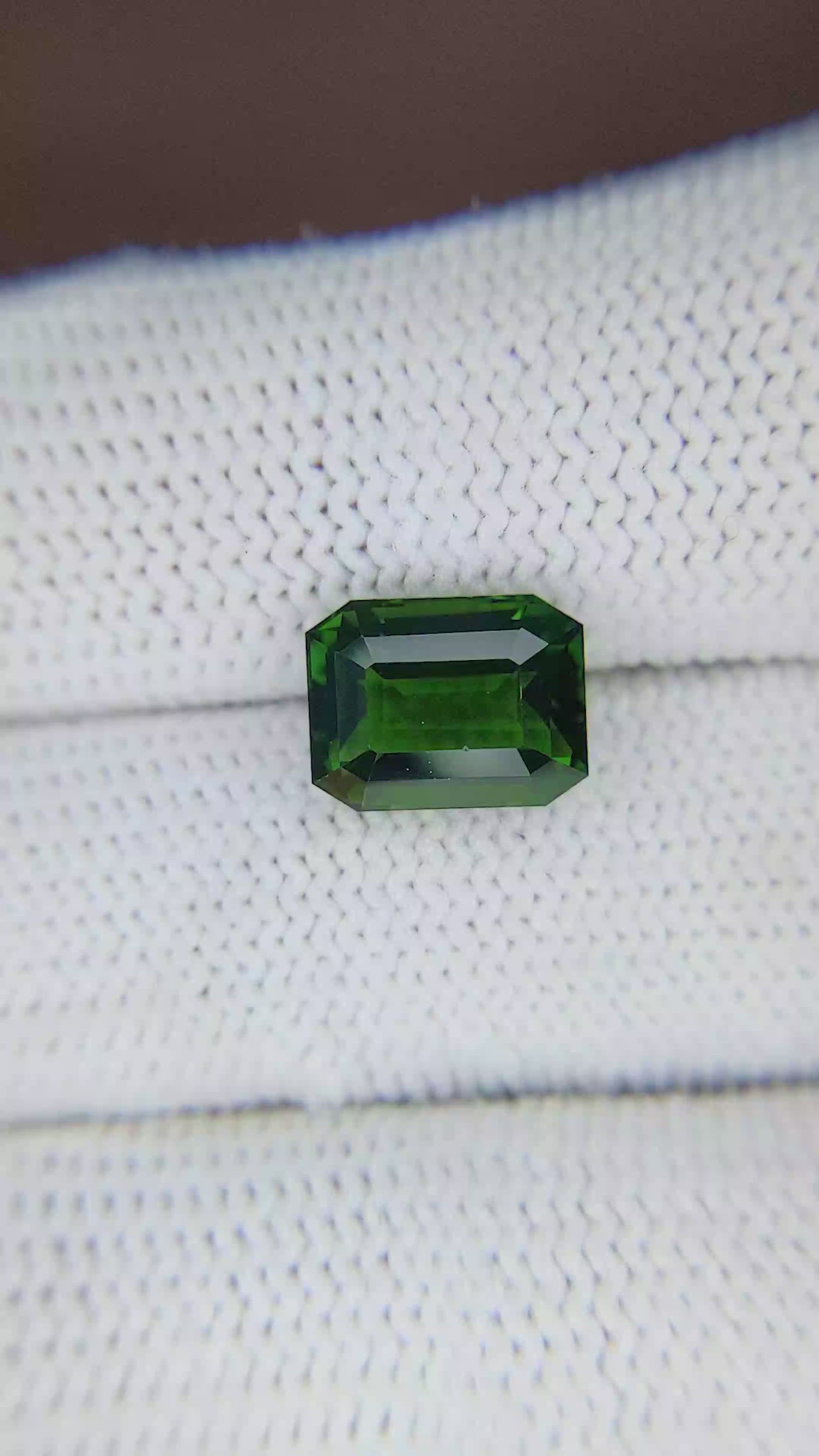 3.52 Ct. Chrome Tourmaline from Tanzania Size Video