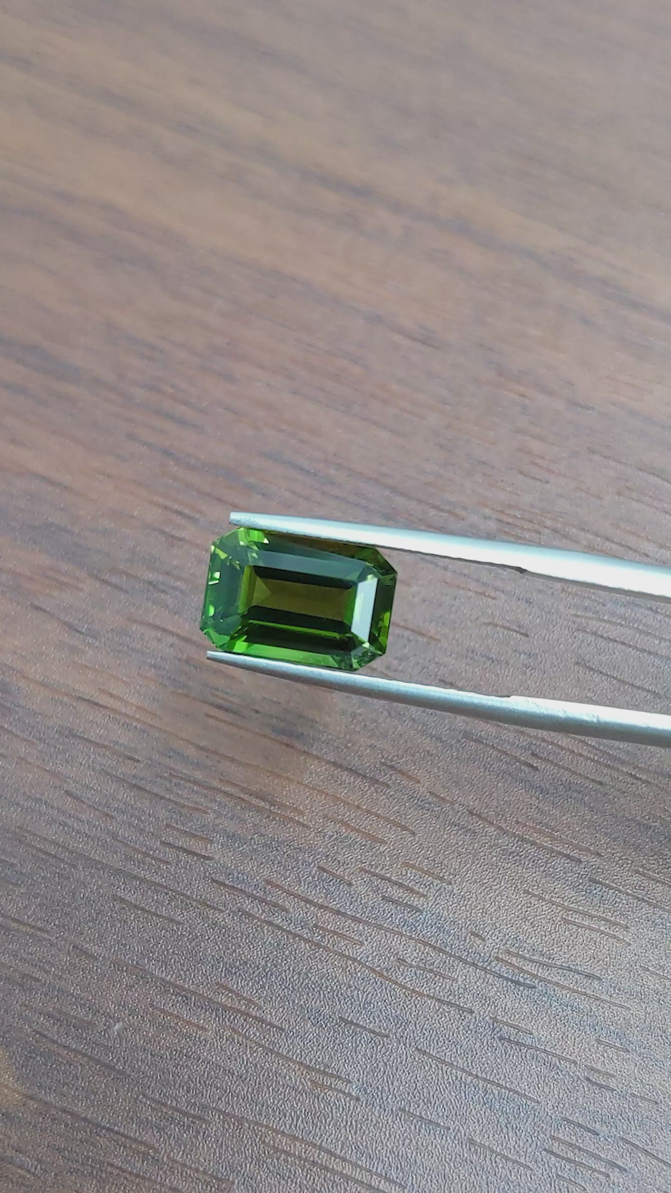 3.99 Ct. Chrome Tourmaline from Tanzania Size Video