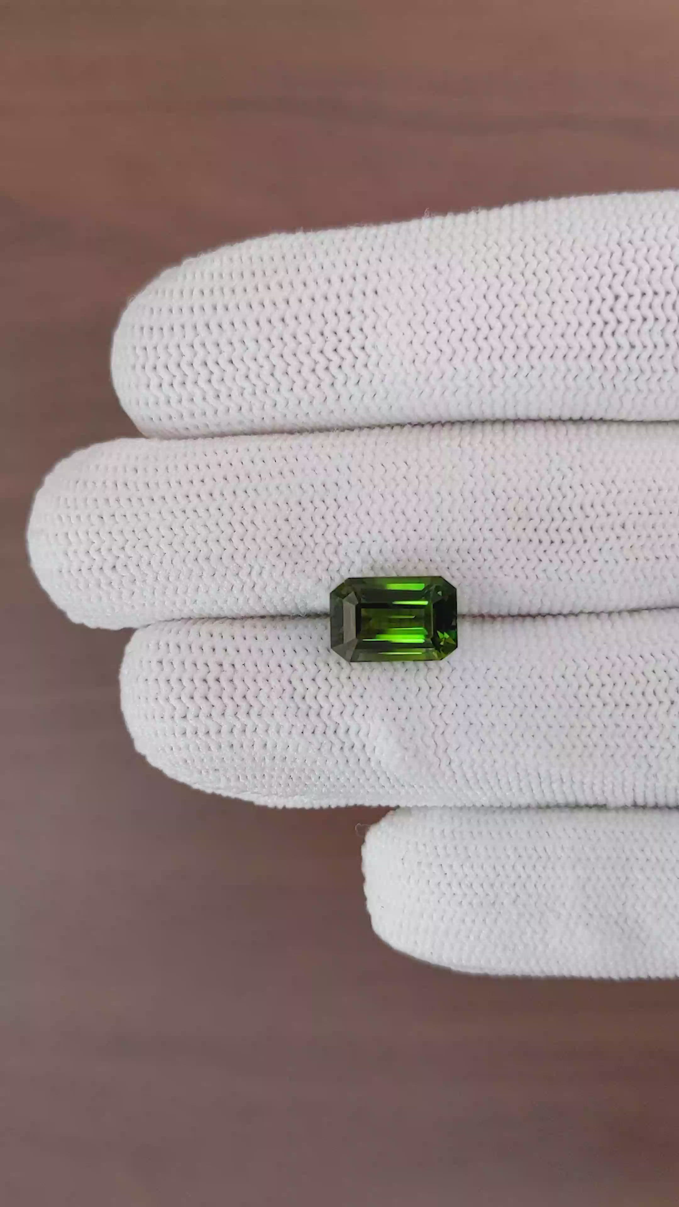 3.99 Ct. Chrome Tourmaline from Tanzania Size Video