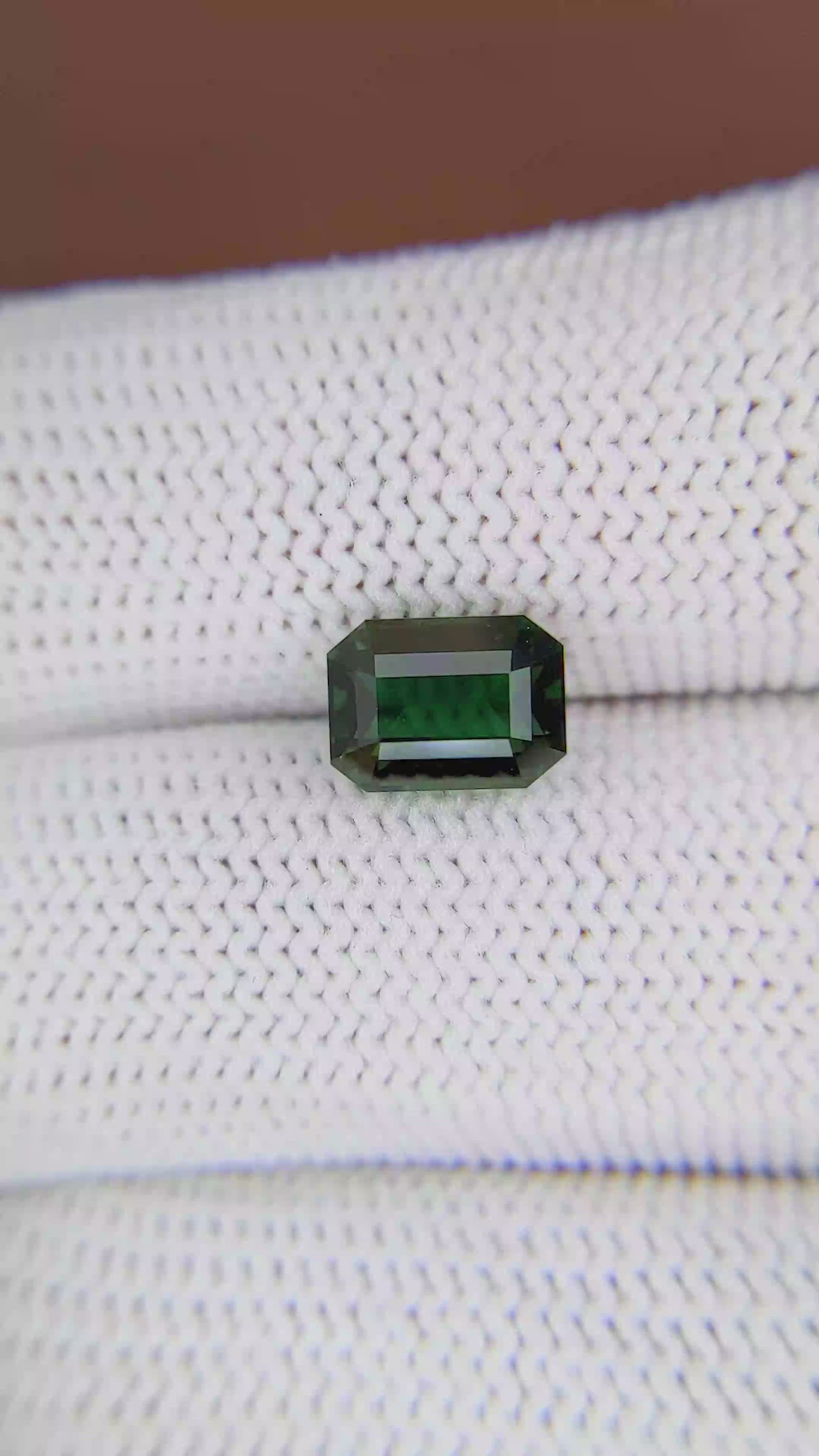 2.10 Ct. Chrome Tourmaline from Tanzania Size Video