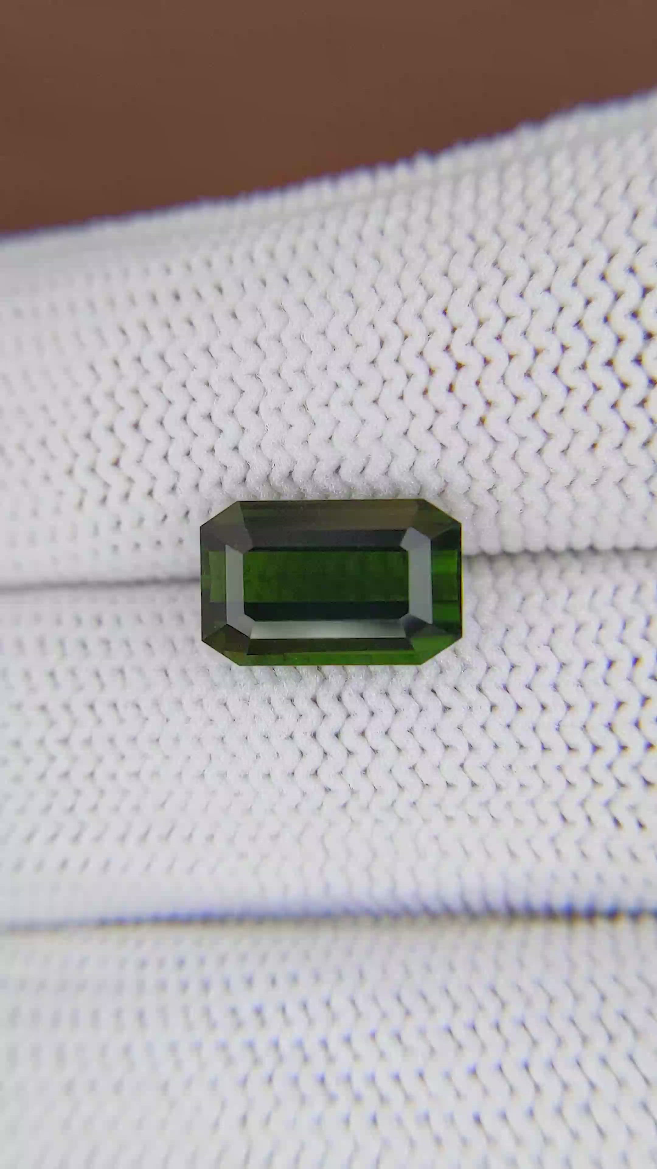 3.78 Ct. Chrome Tourmaline from Tanzania Size Video