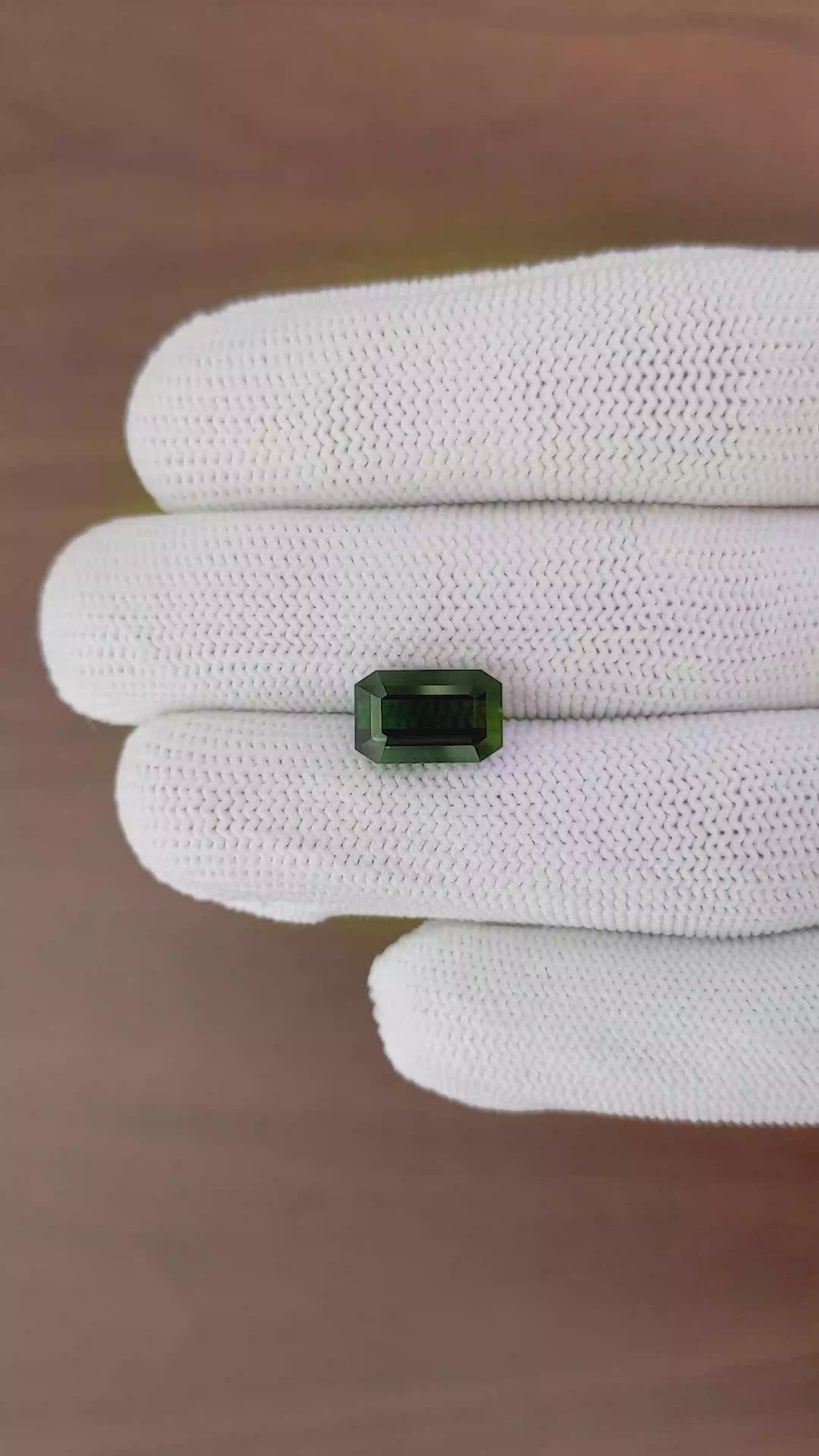 3.78 Ct. Chrome Tourmaline from Tanzania Size Video