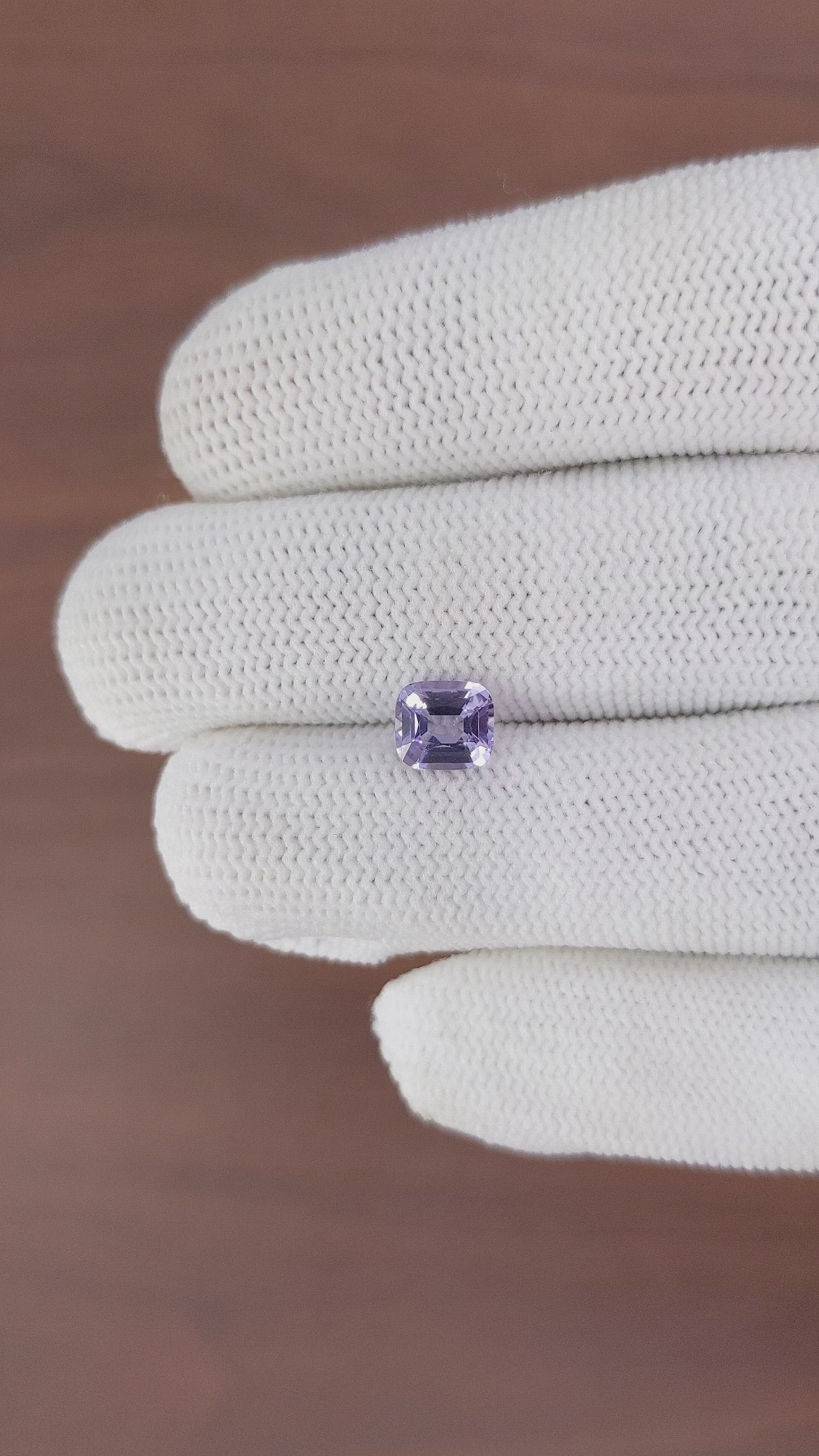 1.13 Ct. Spinel from Ceylon (Sri Lanka) Size Video