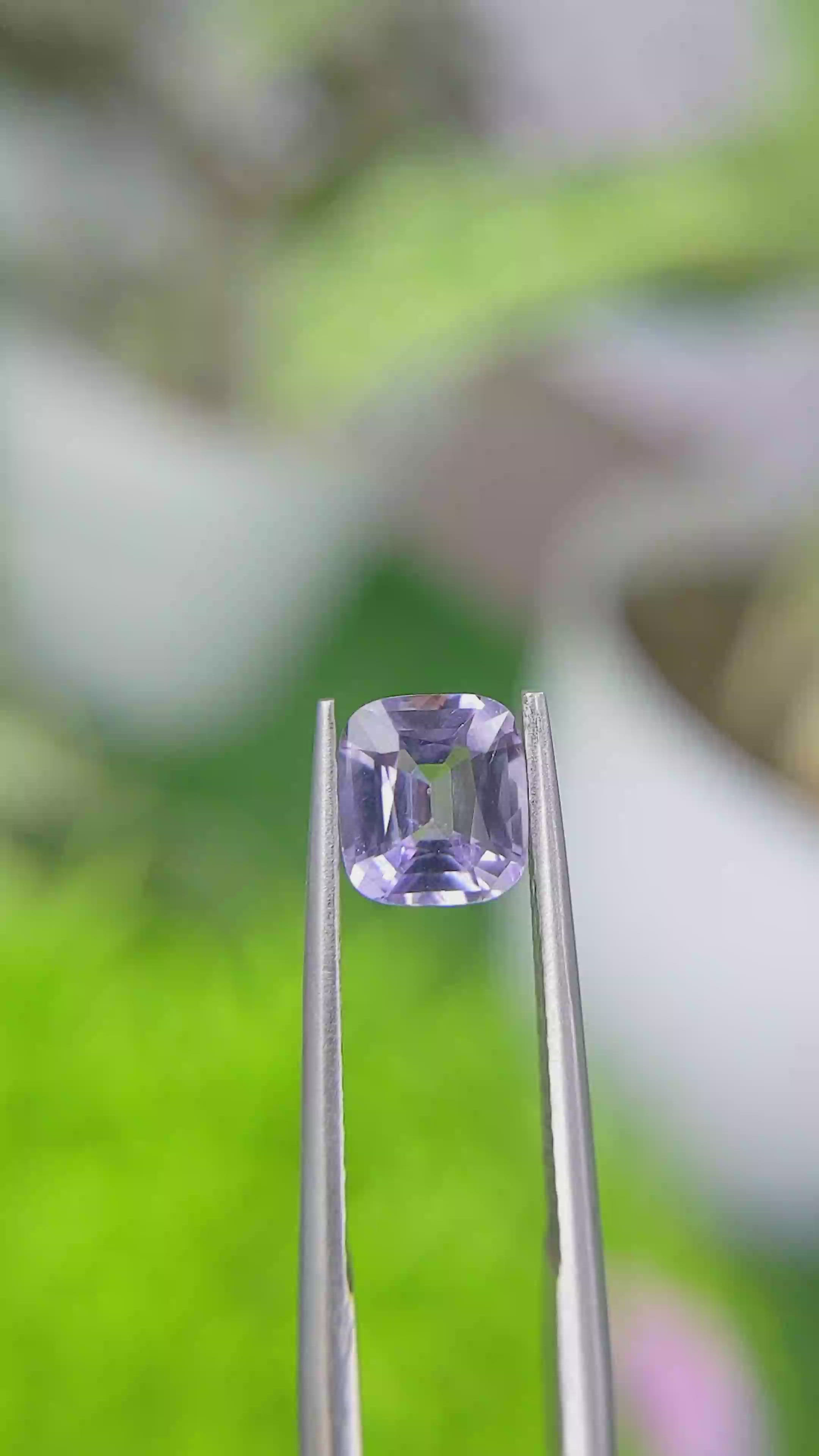 1.13 Ct. Spinel from Ceylon (Sri Lanka) Size Video