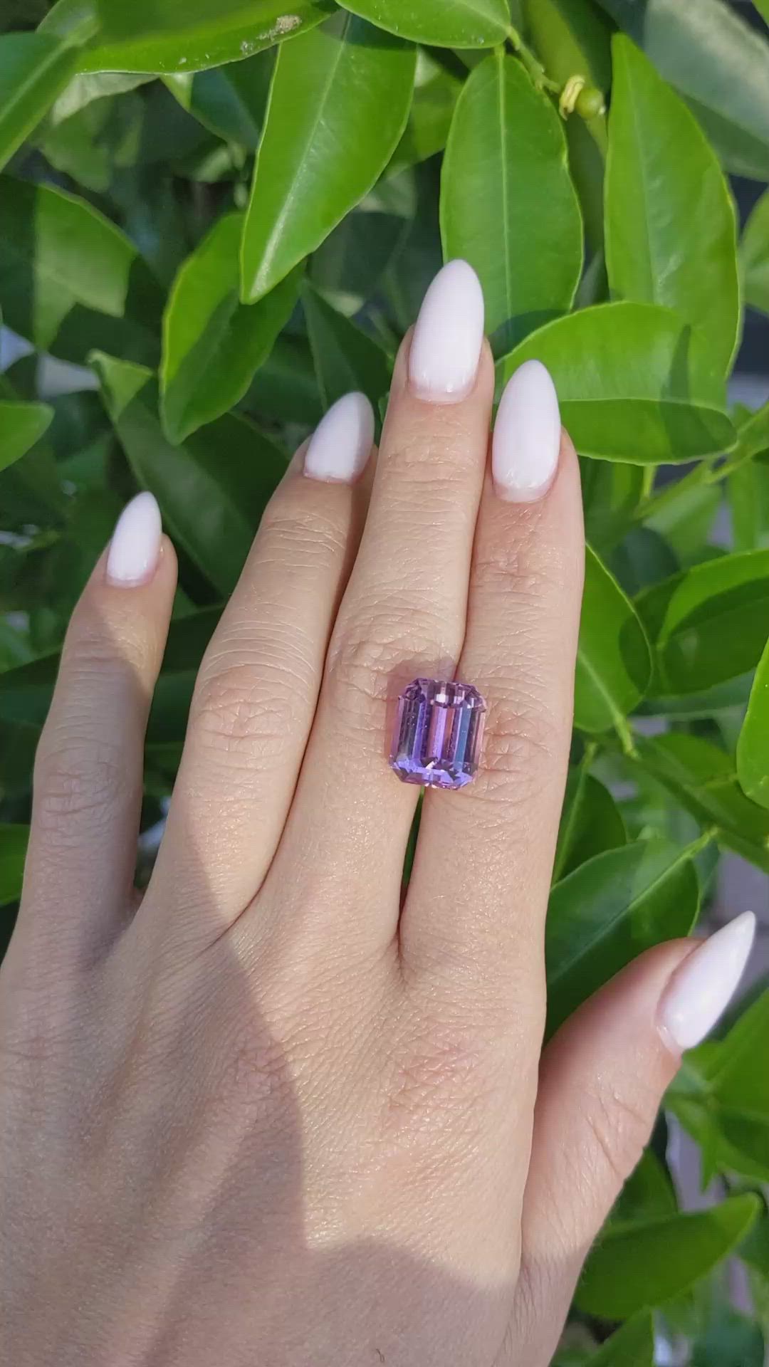 10.63 Ct. Kunzite from Afghanistan Size Video