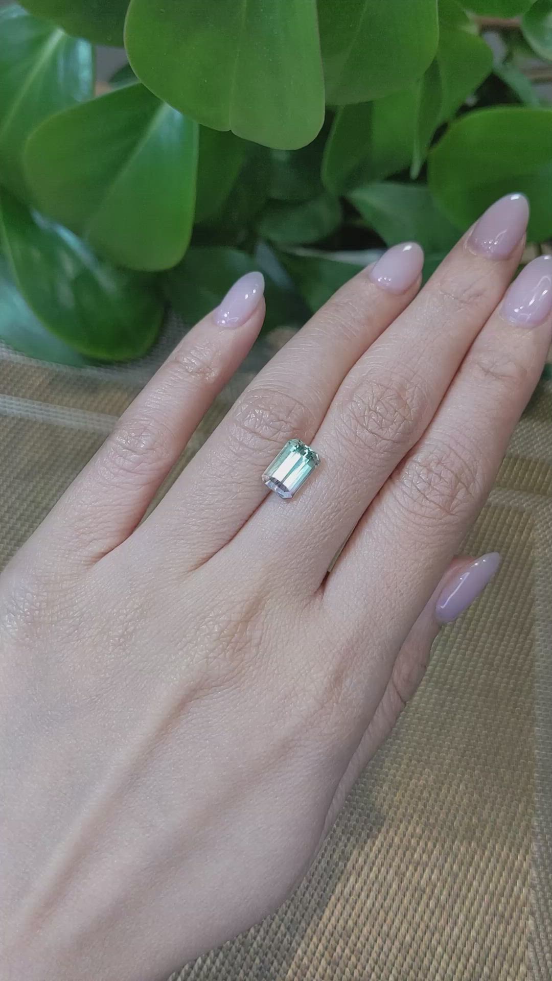 2.70 Ct. Tourmaline from Brazil Size Video