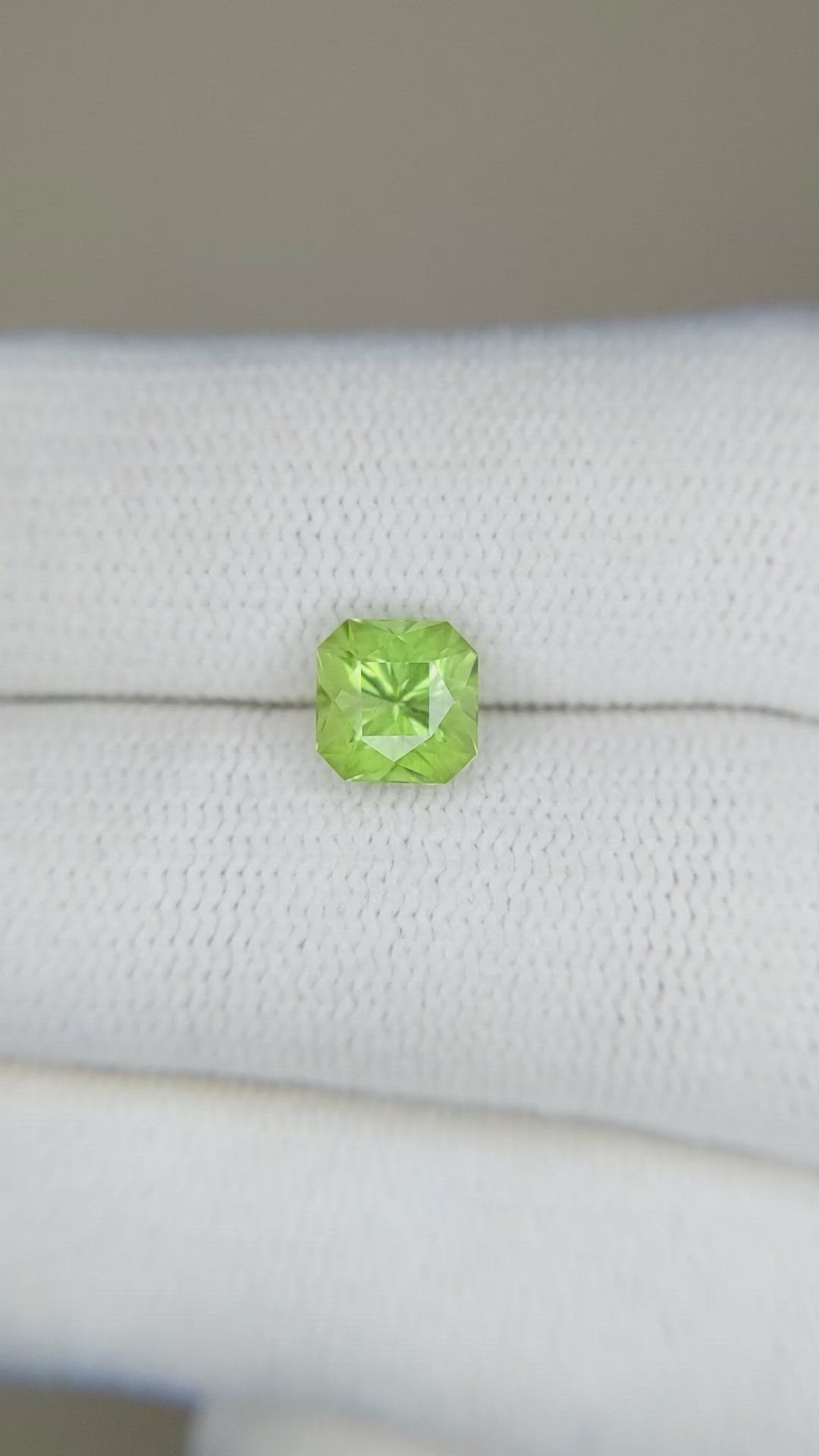 1.32 Ct. Peridot from Afghanistan Size Video