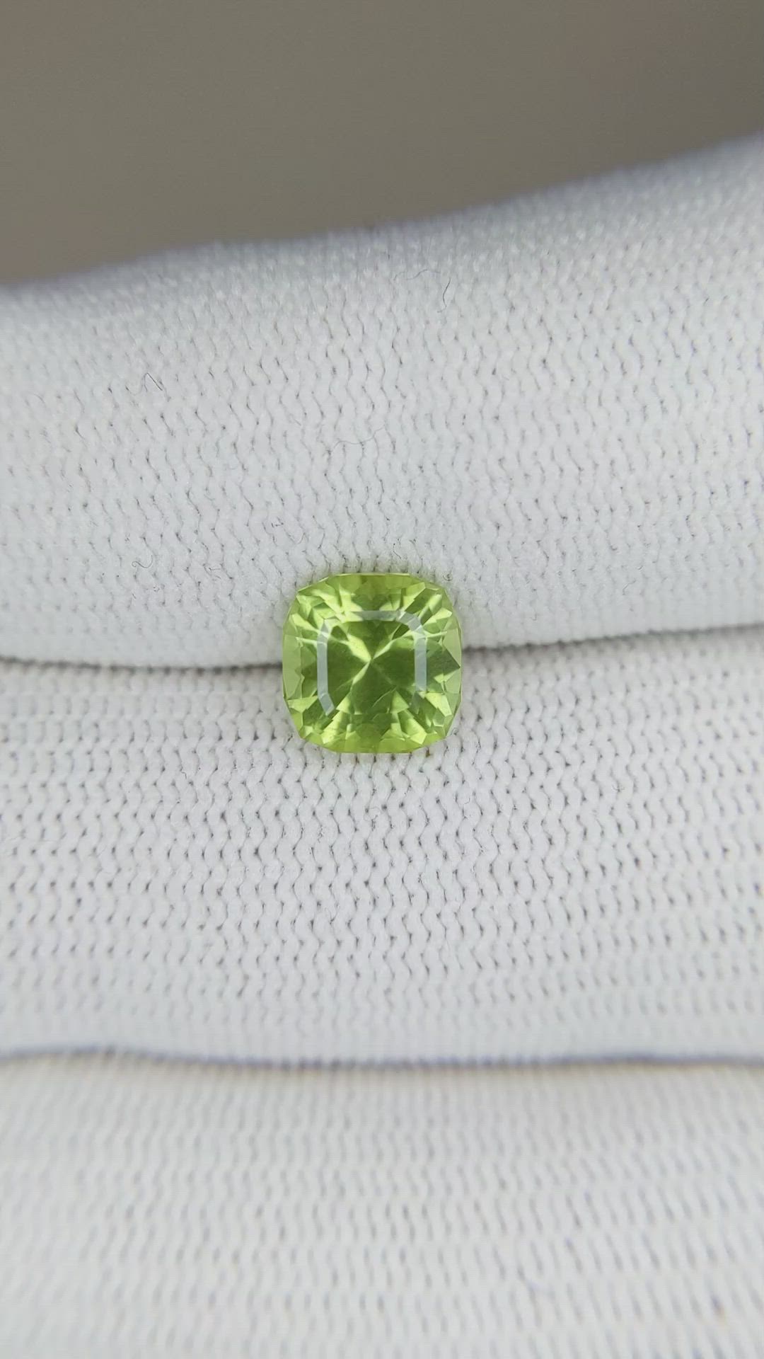1.77 Ct. Peridot from Afghanistan Size Video