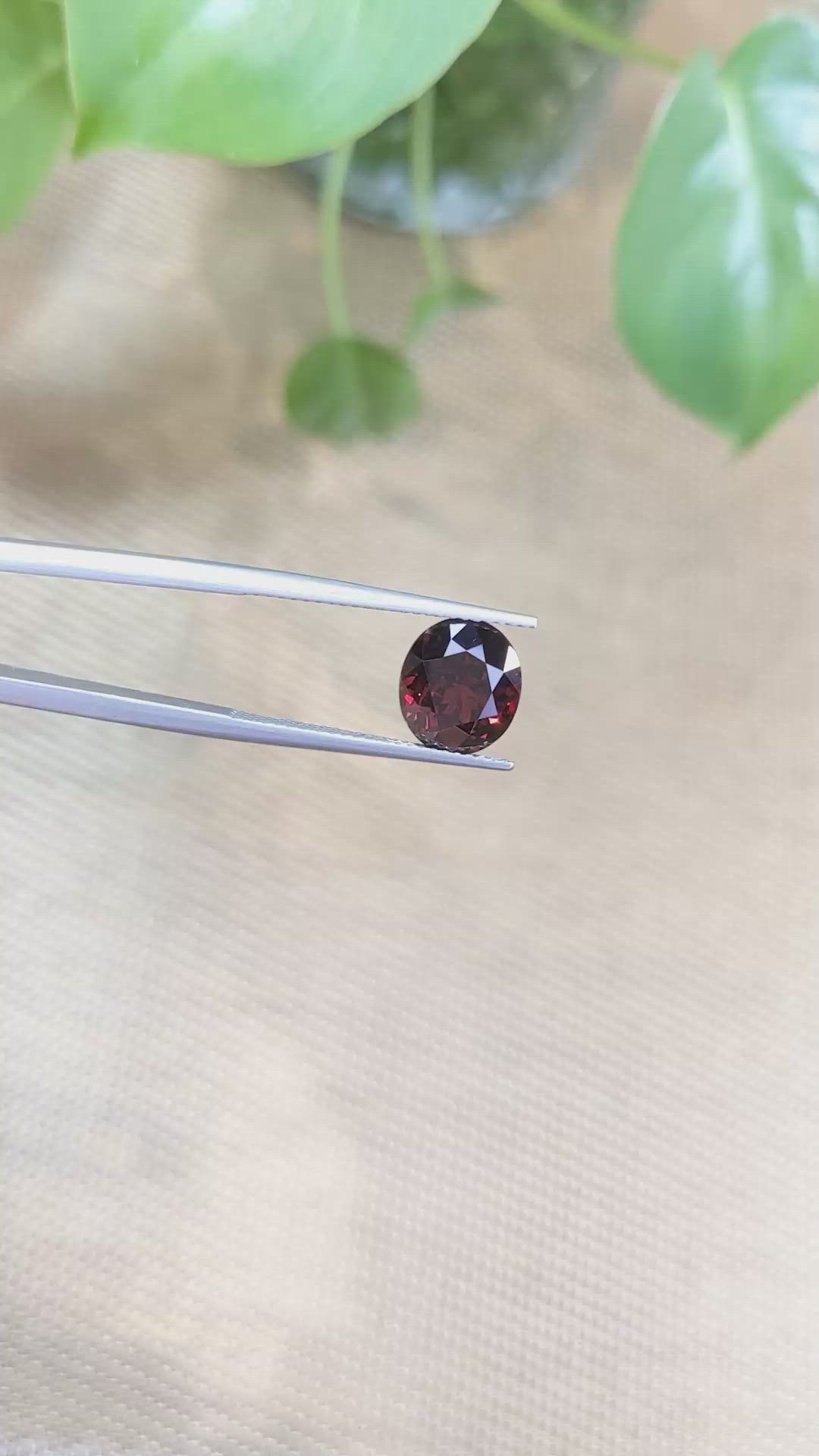 4.00 Ct. Garnet from Madagascar Size Video