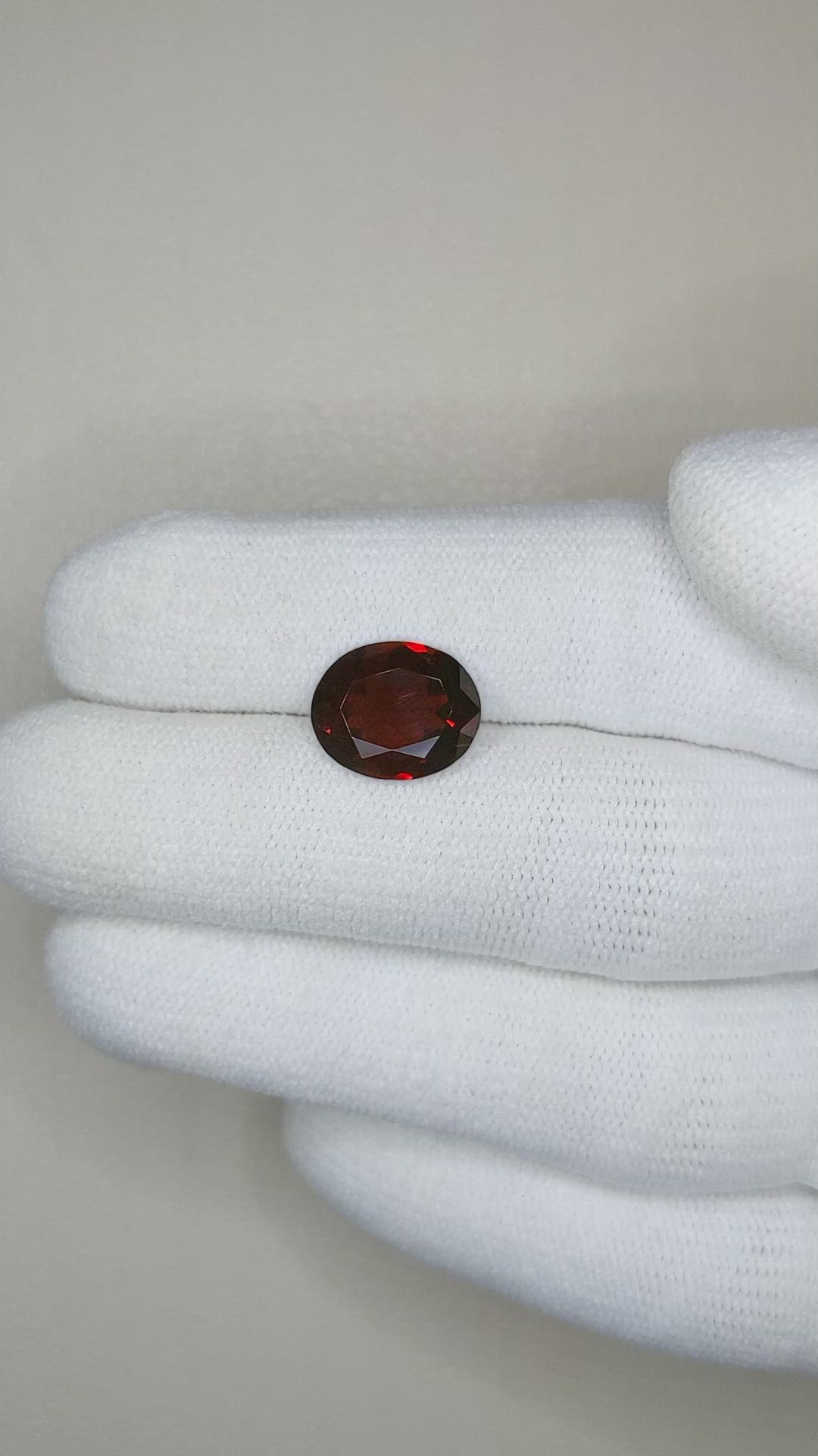 3.82 Ct. Garnet from Madagascar Size Video