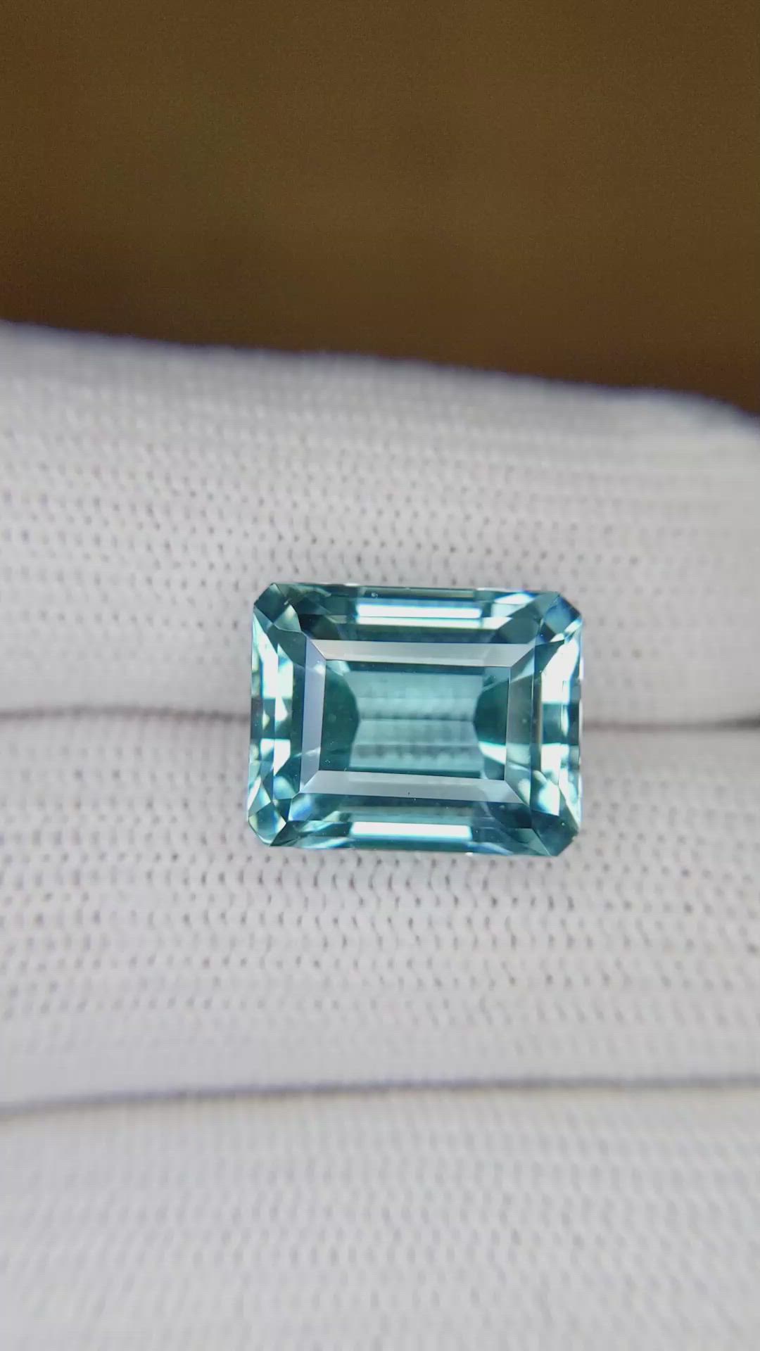 7.36 Ct. Aquamarine from Mozambique Size Video