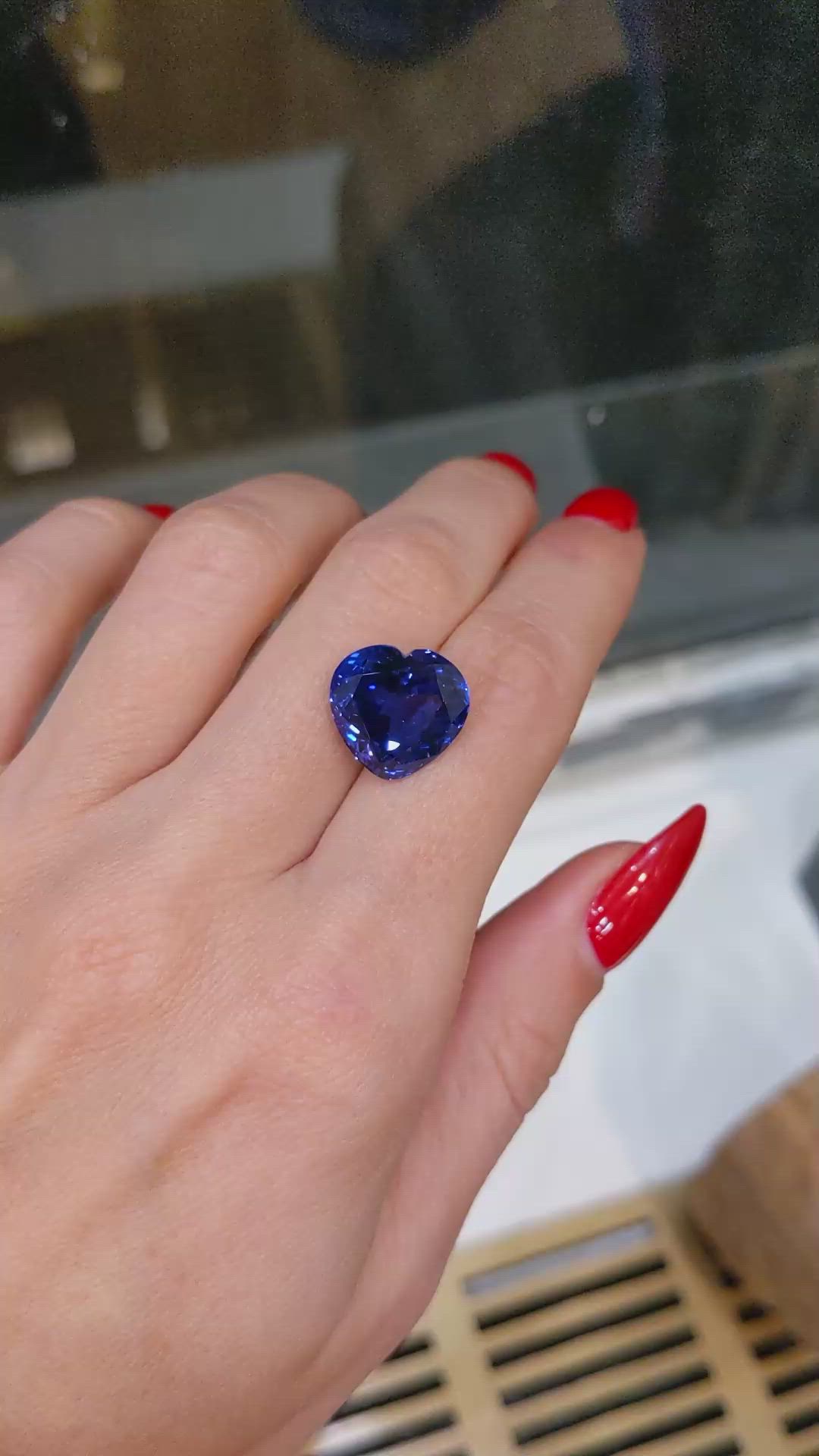 10.20 Ct. Tanzanite from Tanzania Size Video