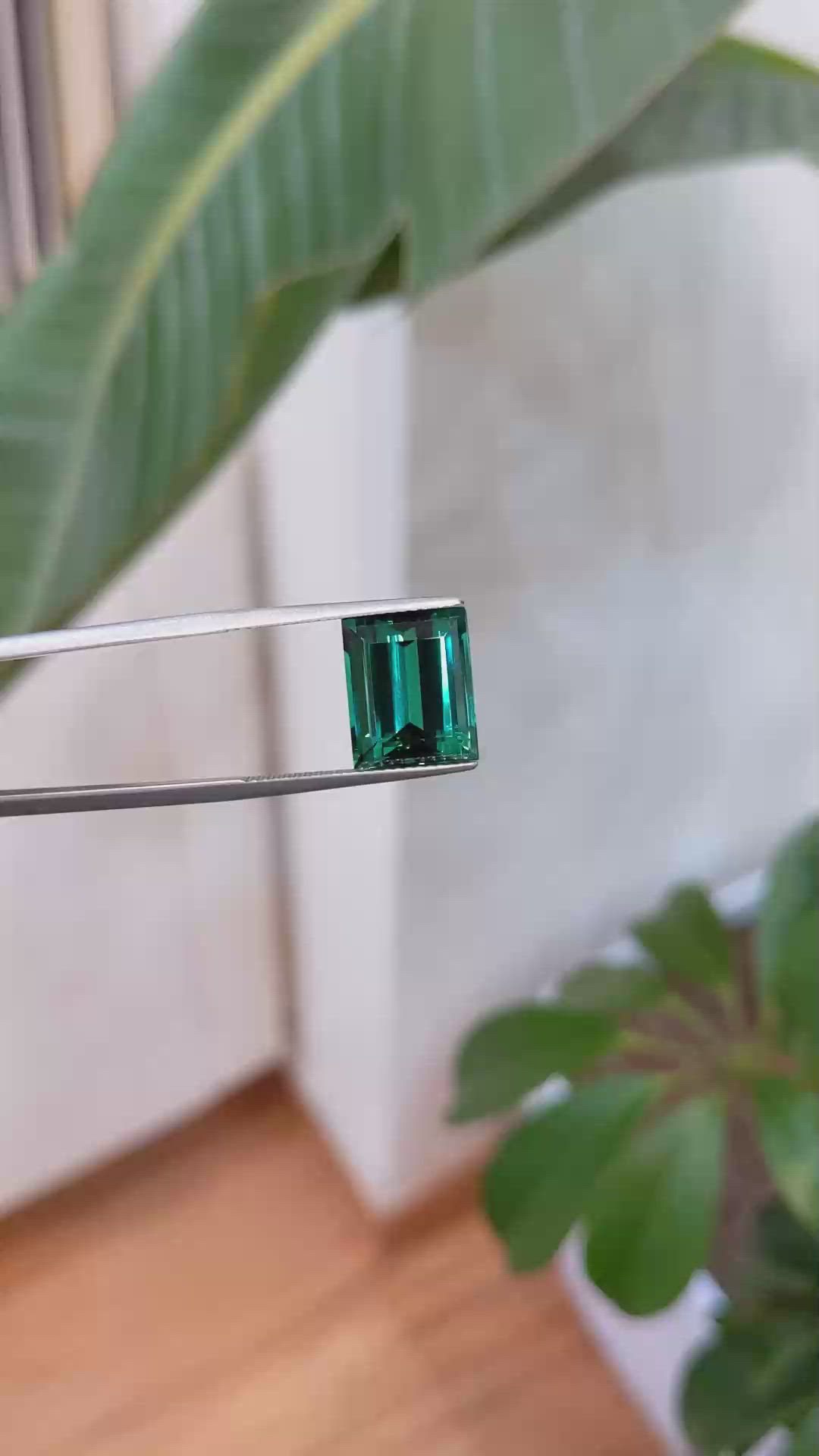 8.35 Ct. Tourmaline from Ceylon (Sri Lanka) Size Video