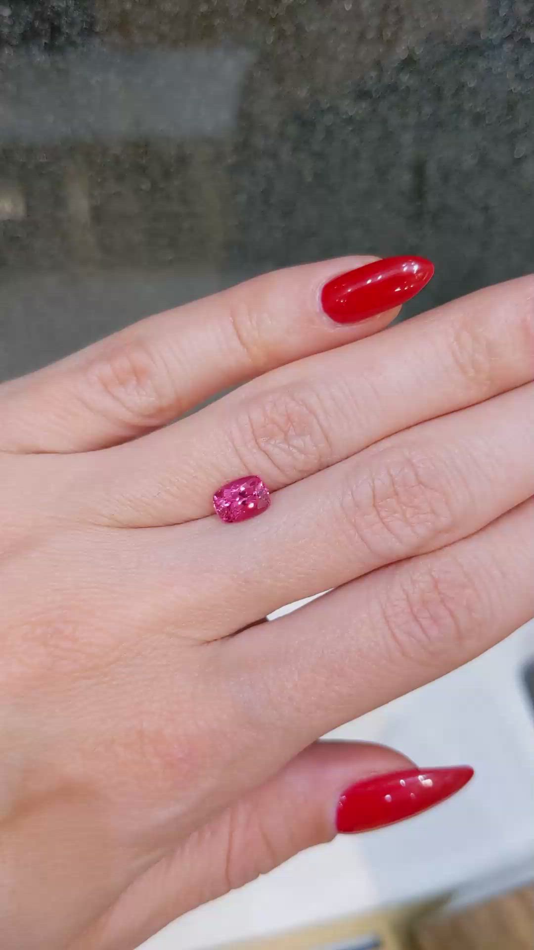1.32 Ct. Spinel from Tanzania Size Video