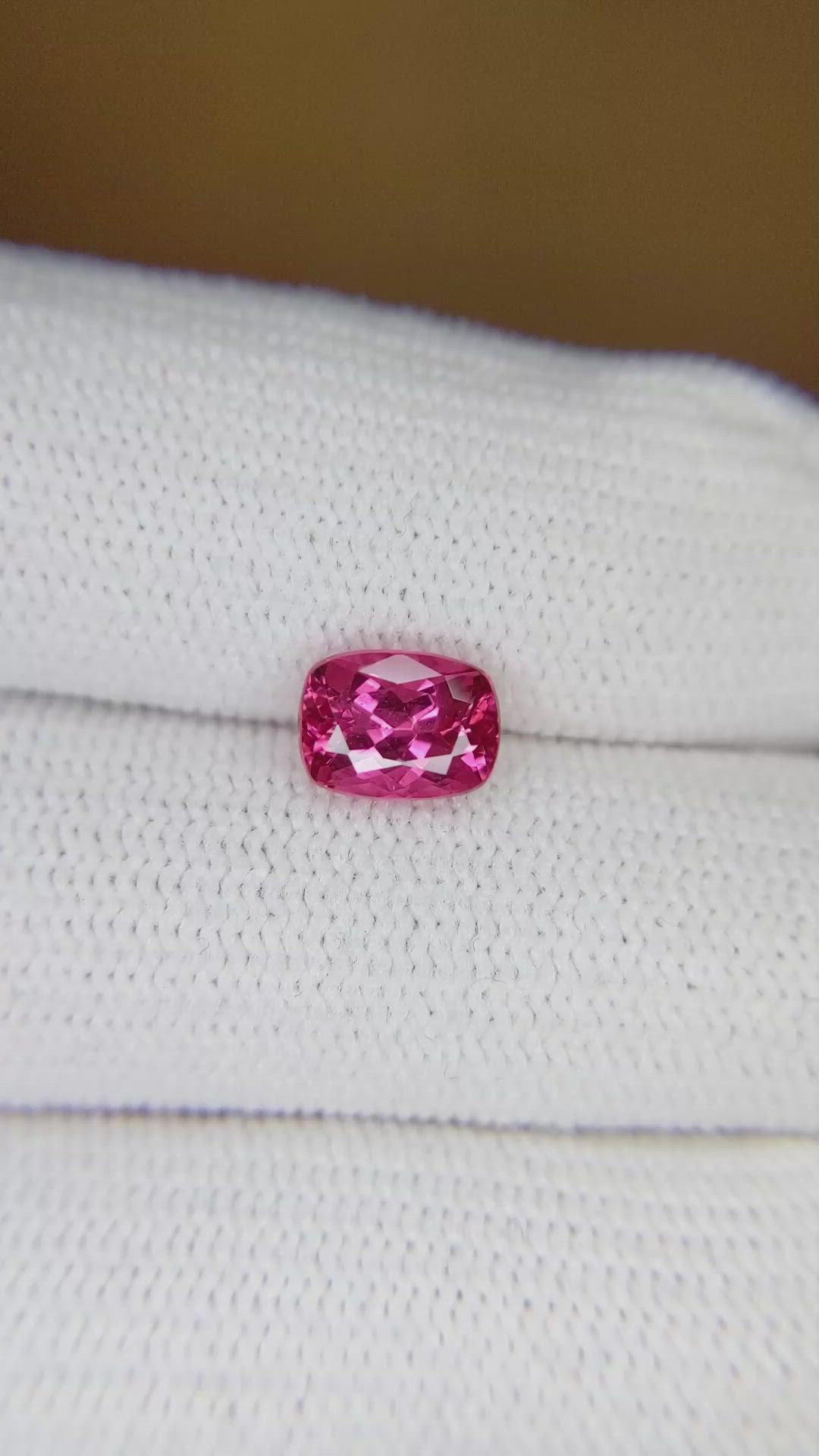 1.32 Ct. Spinel from Tanzania Size Video