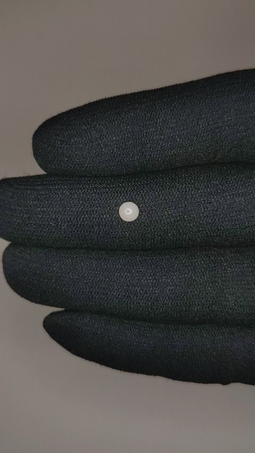 0.24 Ct. Cabochon Coral from Italy Size Video