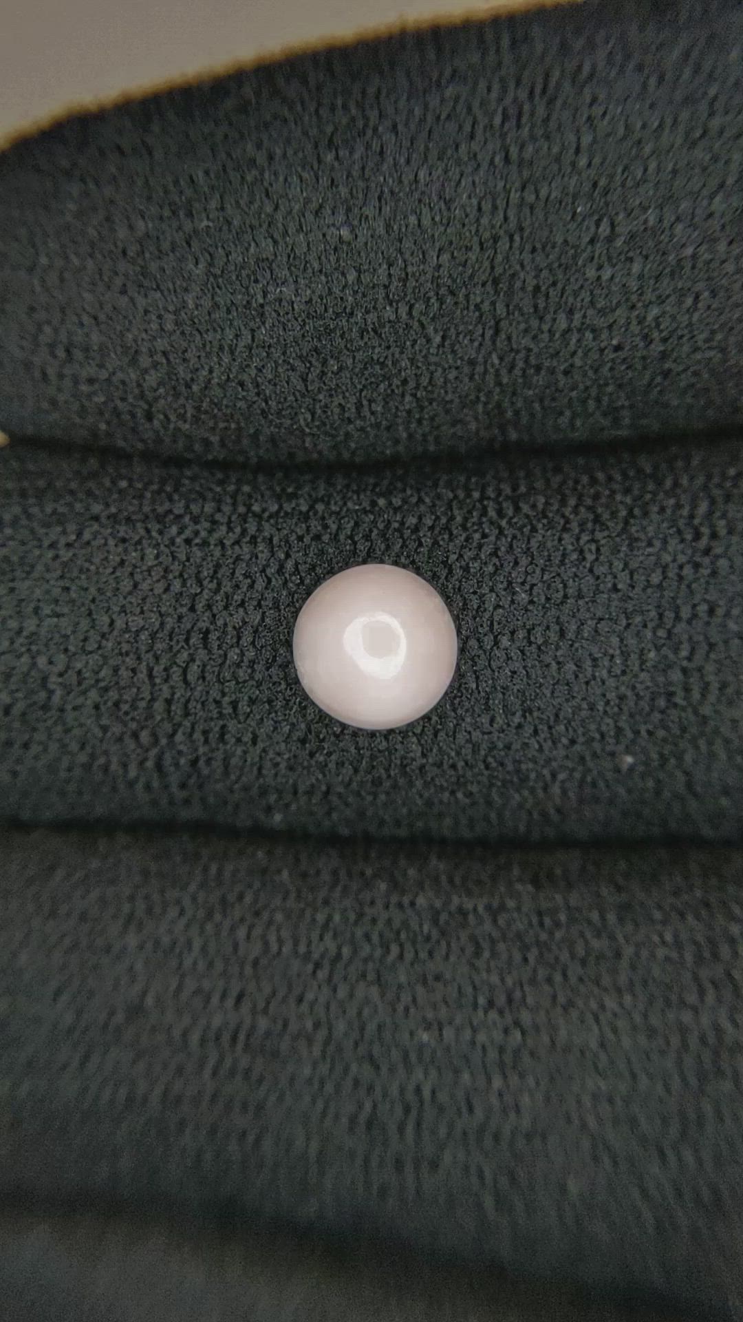 1.04 Ct. Cabochon Coral from Italy Size Video