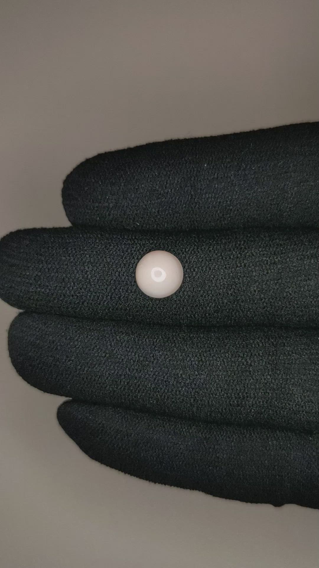 1.44 Ct. Cabochon Coral from Italy Size Video