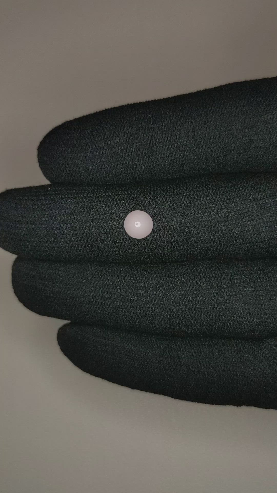 0.66 Ct. Cabochon Coral from Italy Size Video