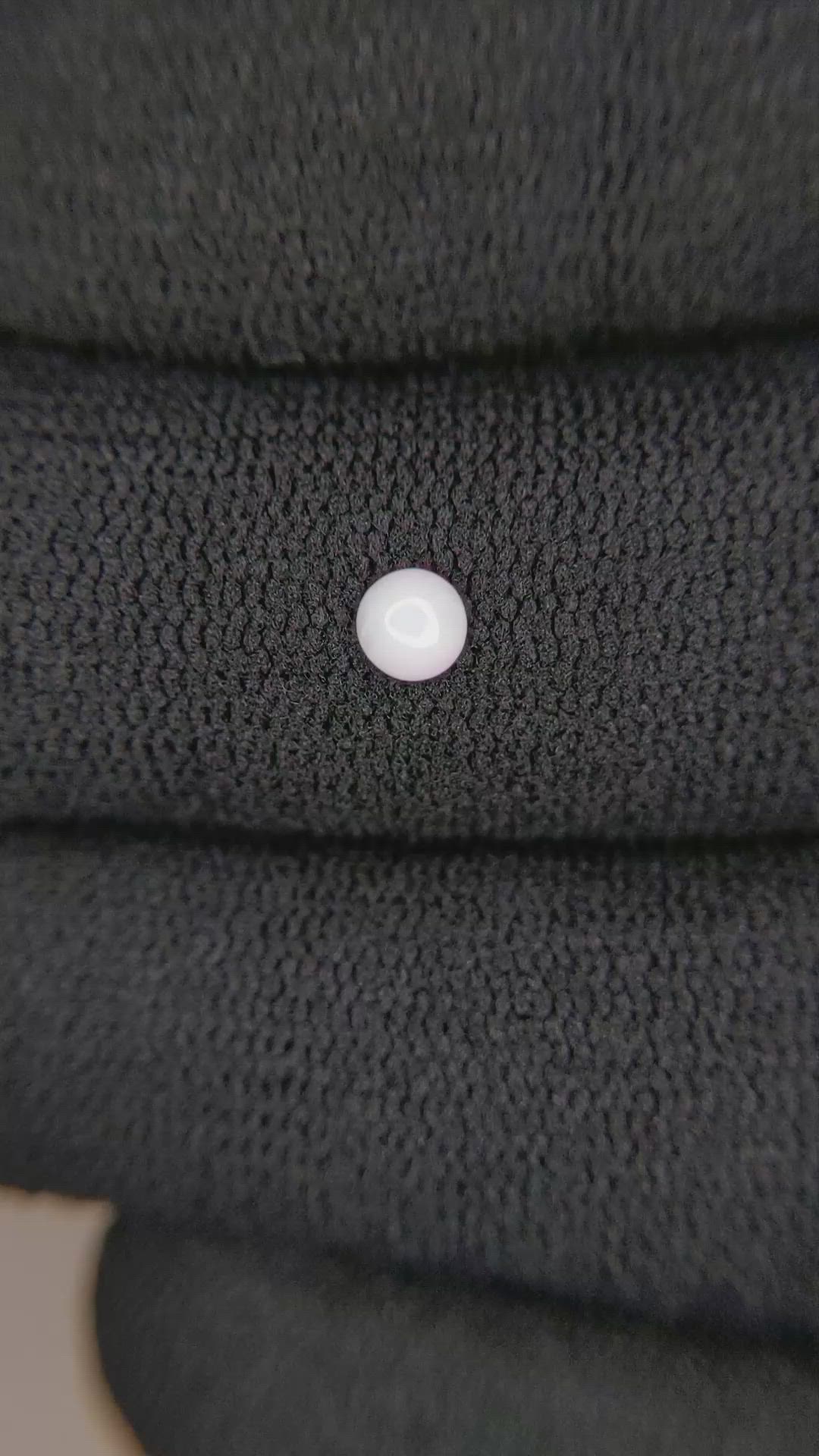 0.15 Ct. Cabochon Coral from Italy Size Video