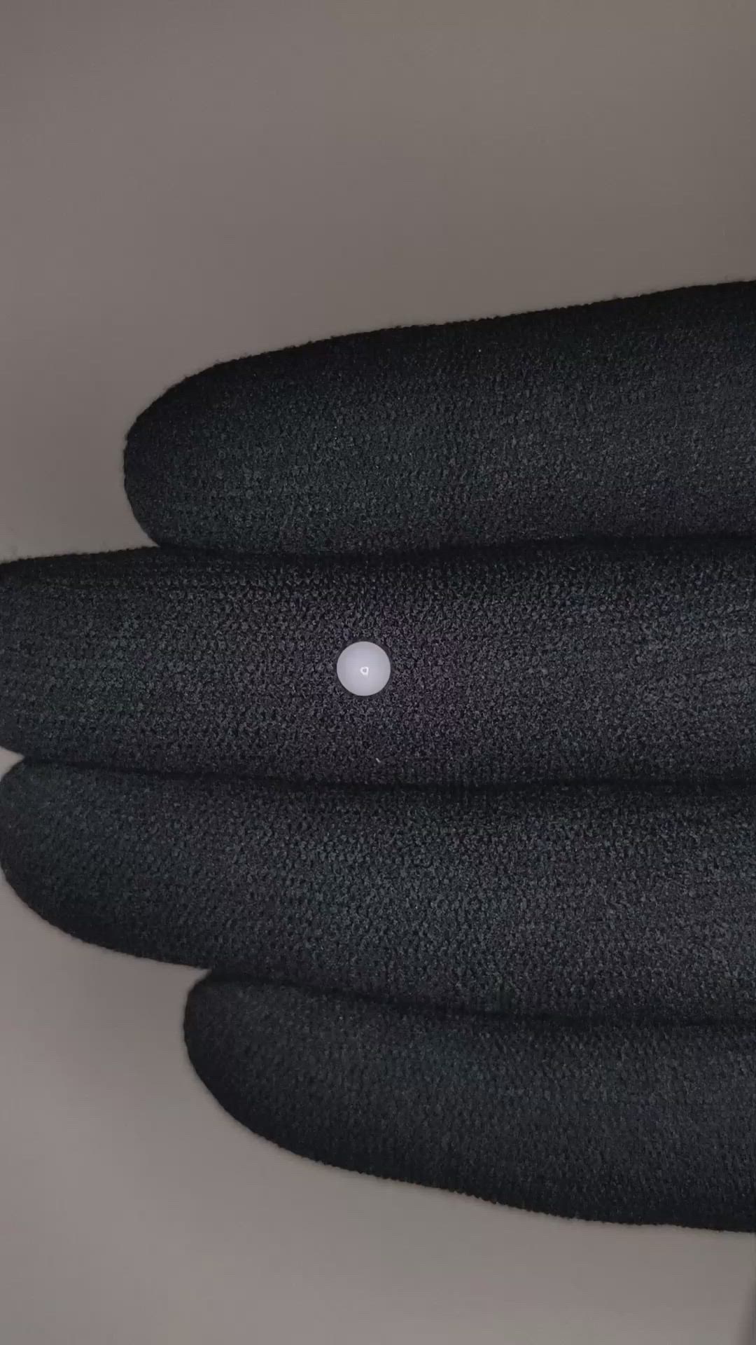 0.15 Ct. Cabochon Coral from Italy Size Video