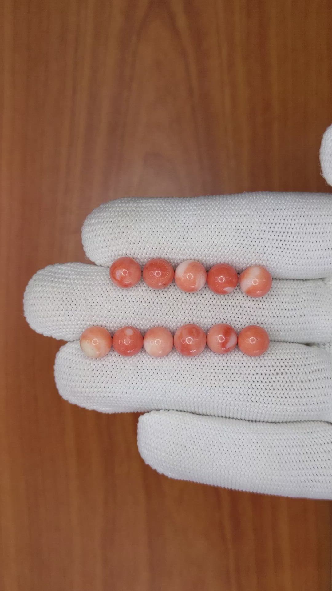 24.62 Ct. Coral from Italy Size Video