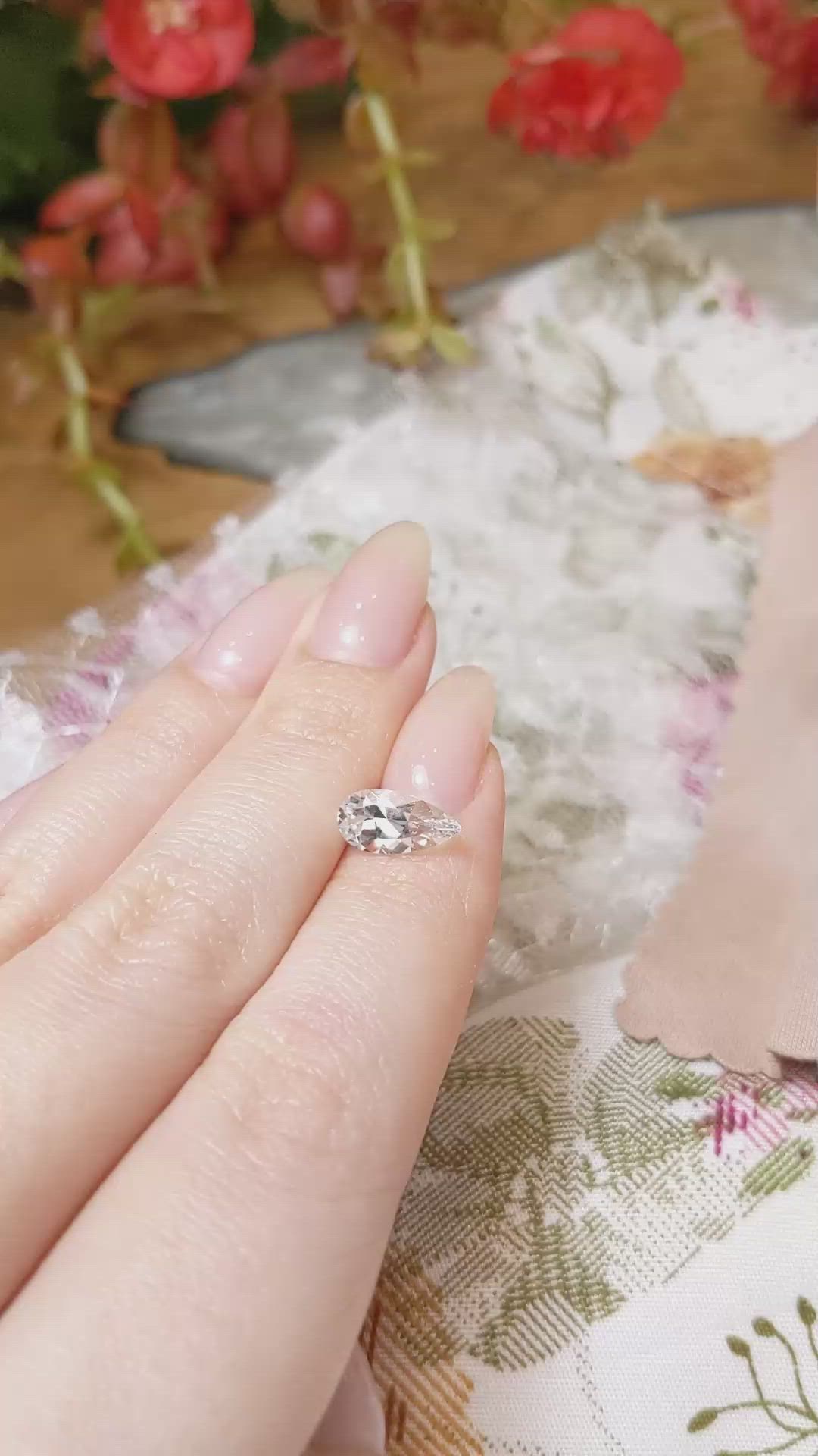 1.29 Ct. Phenakite from Russia Size Video