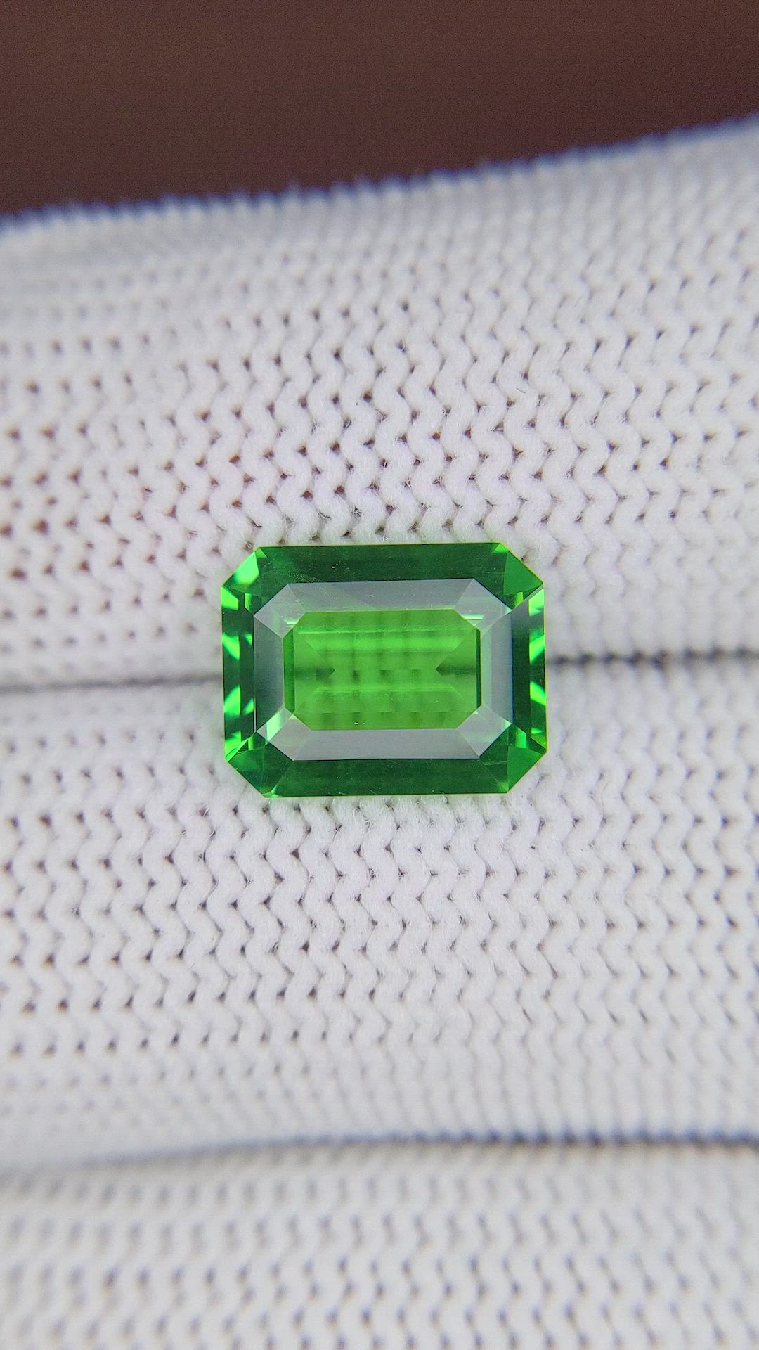 4.00 Ct. Tsavorite Garnet from Kenya Size Video