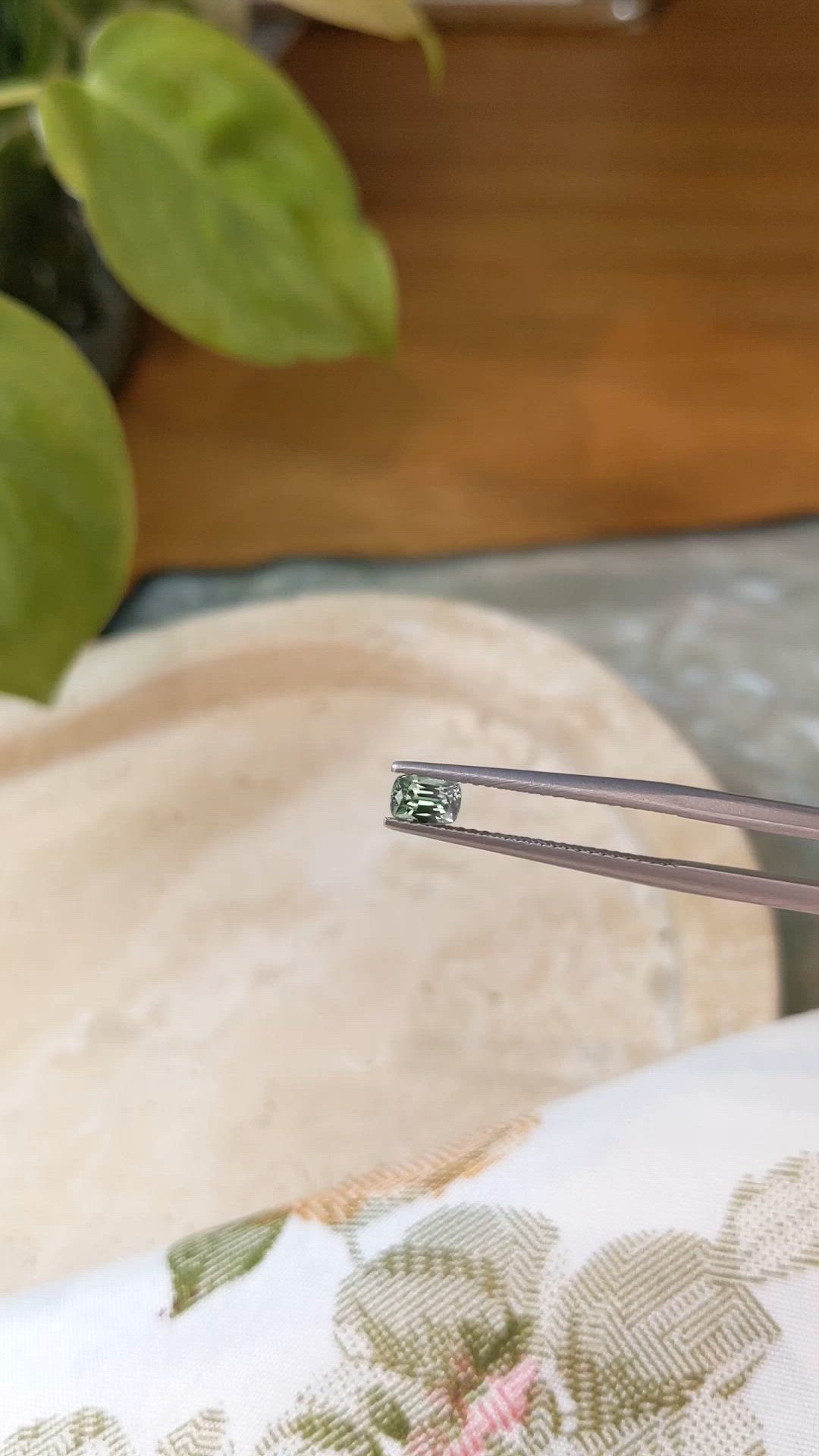 0.49 Ct. Alexandrite from Ceylon (Sri Lanka) Size Video