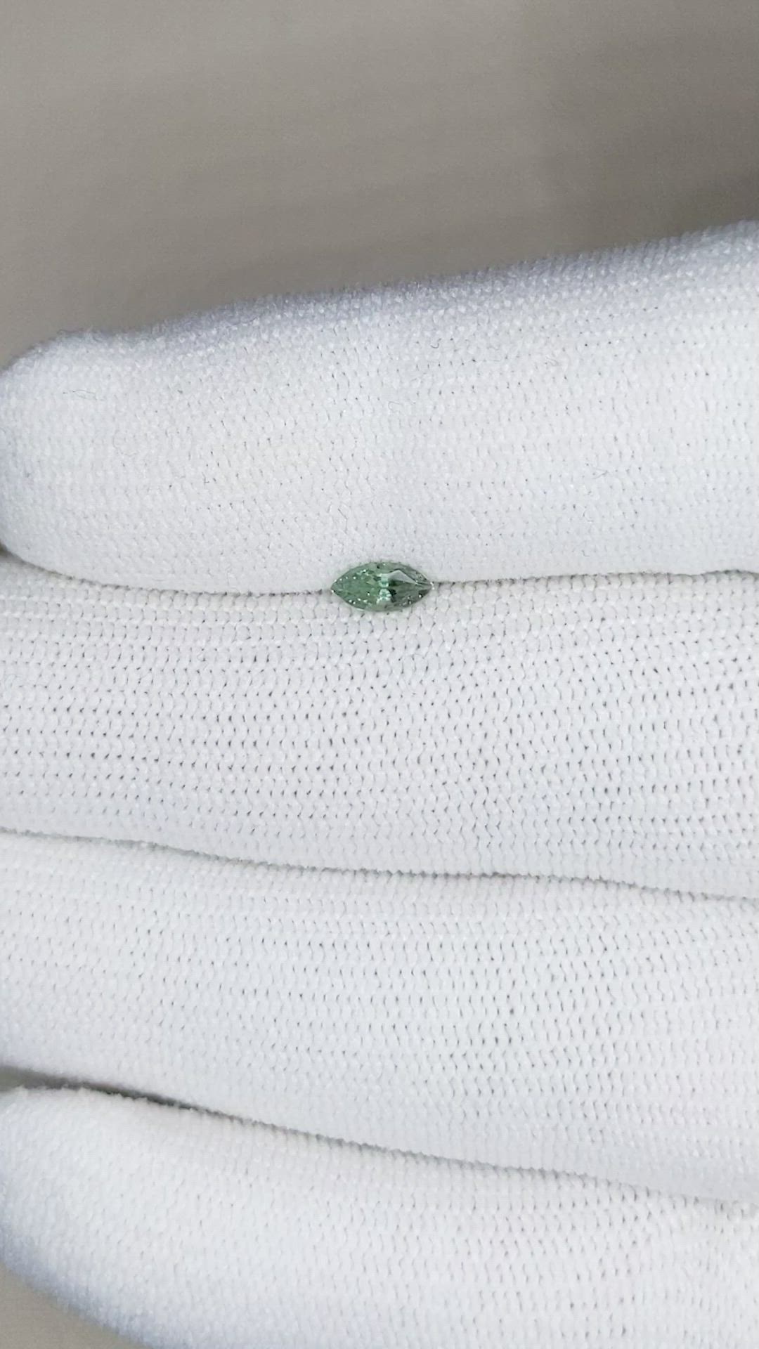 0.25 Ct. Alexandrite from Ceylon (Sri Lanka) Size Video