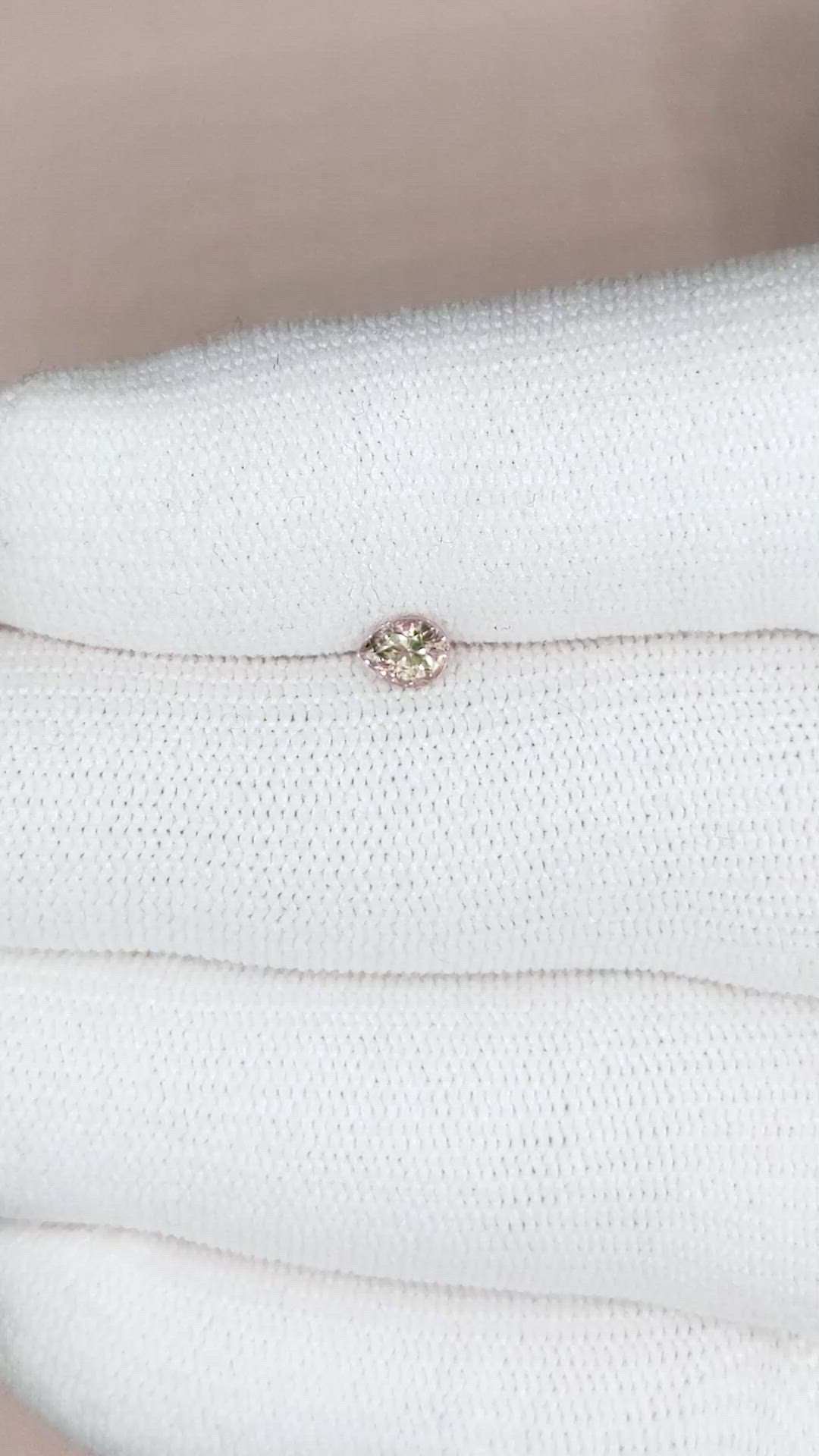 0.41 Ct. Alexandrite from Ceylon (Sri Lanka) Size Video