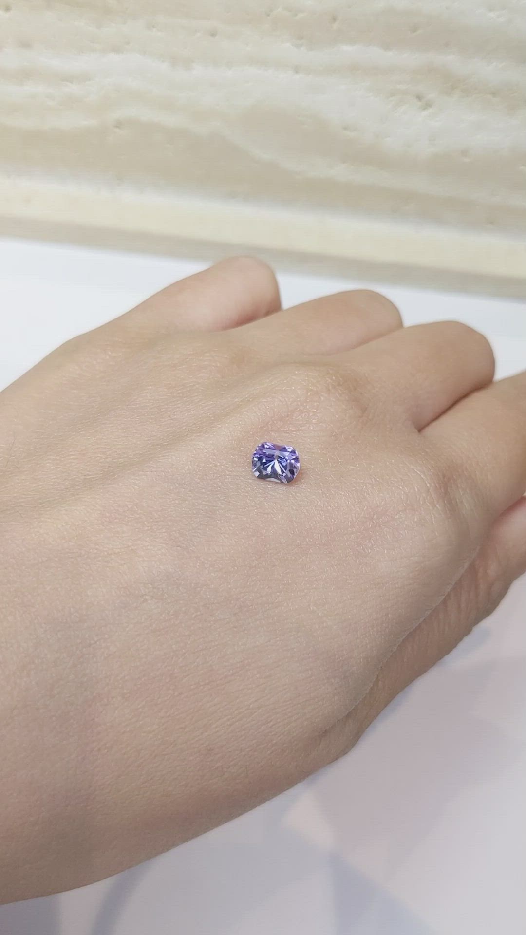 1.13 Ct. Tanzanite from Tanzania Size Video