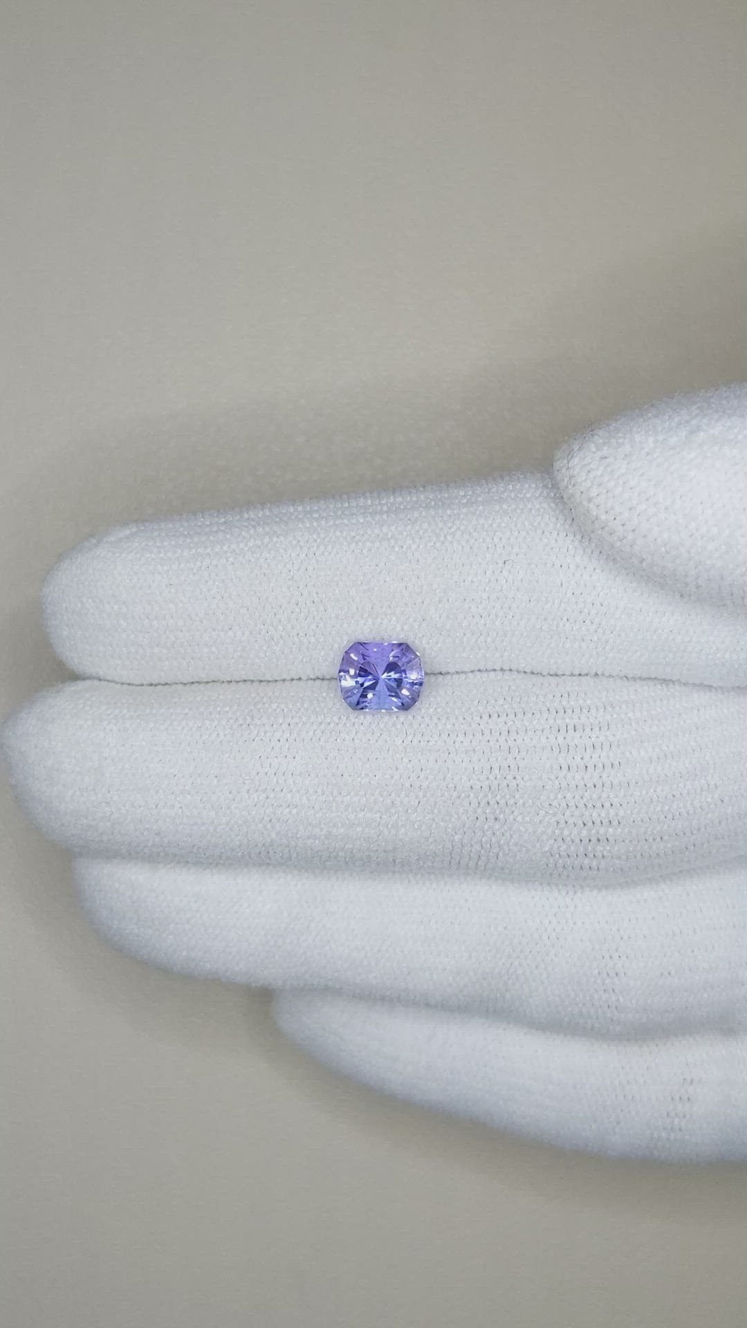 1.13 Ct. Tanzanite from Tanzania Size Video