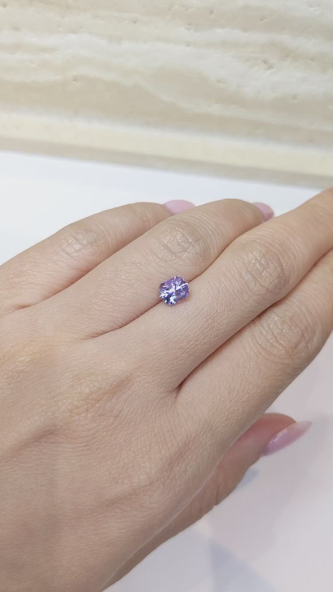 1.13 Ct. Tanzanite from Tanzania Size Video