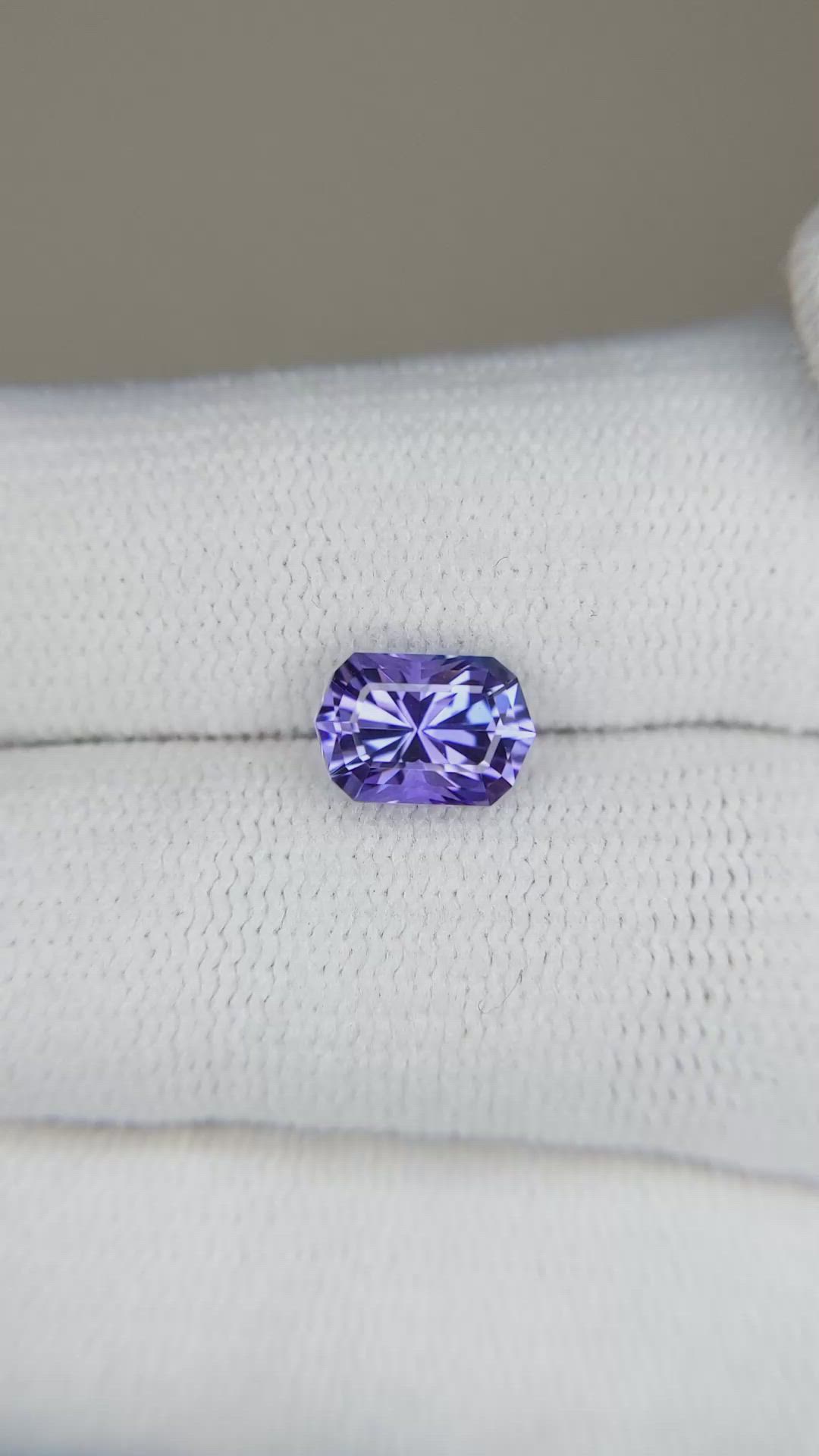 1.47 Ct. Tanzanite from Tanzania Size Video