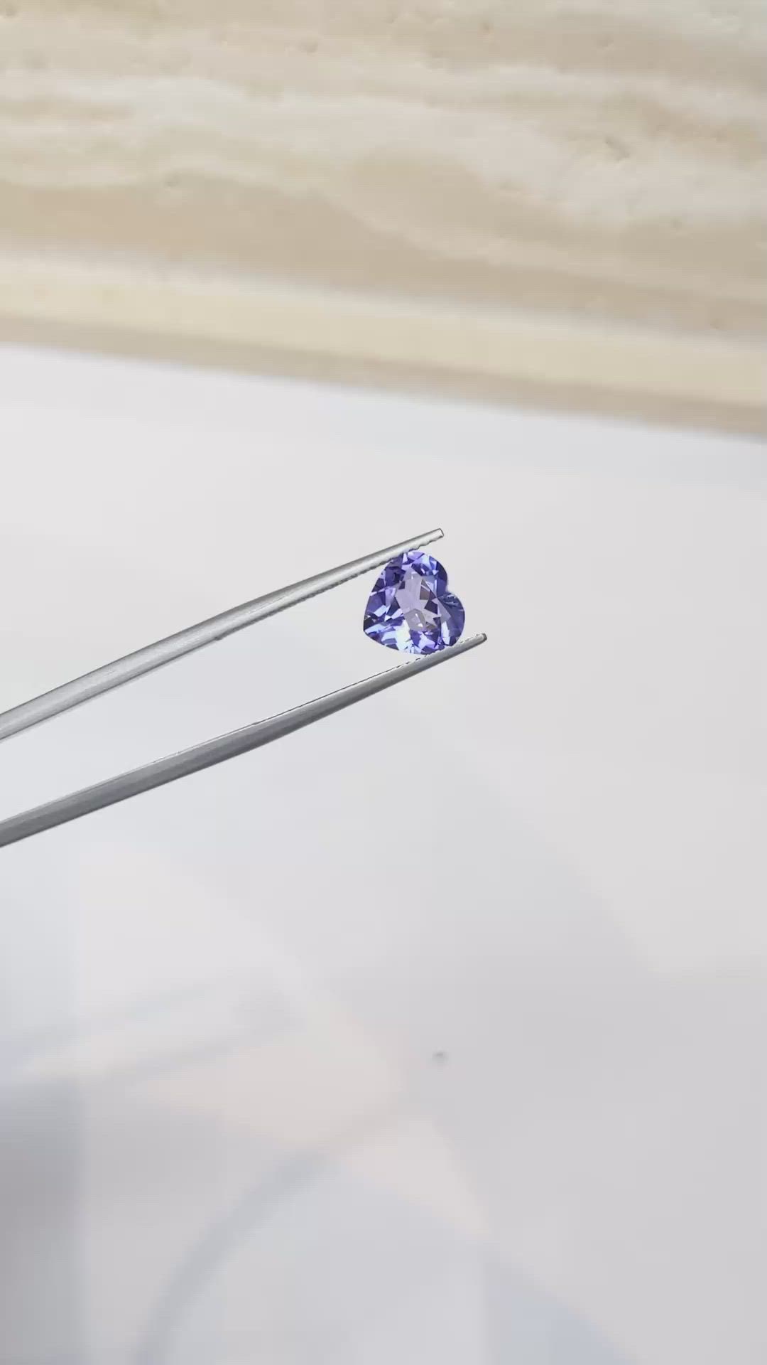 2.02 Ct. Tanzanite from Tanzania Size Video