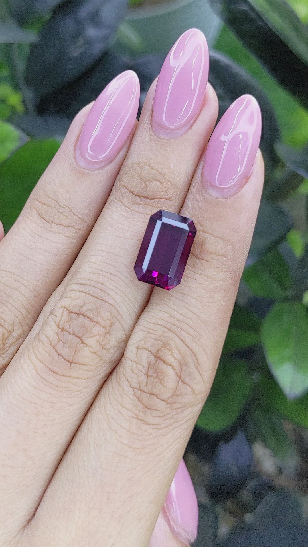 9.01 Ct. Garnet from Madagascar Size Video