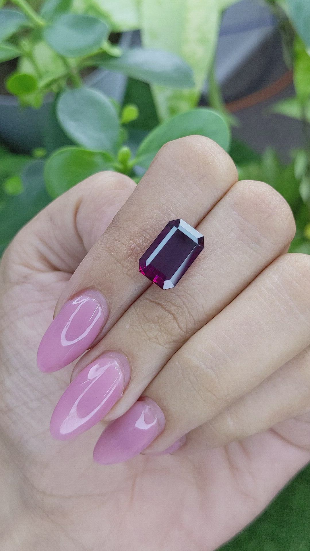 9.01 Ct. Garnet from Madagascar Size Video