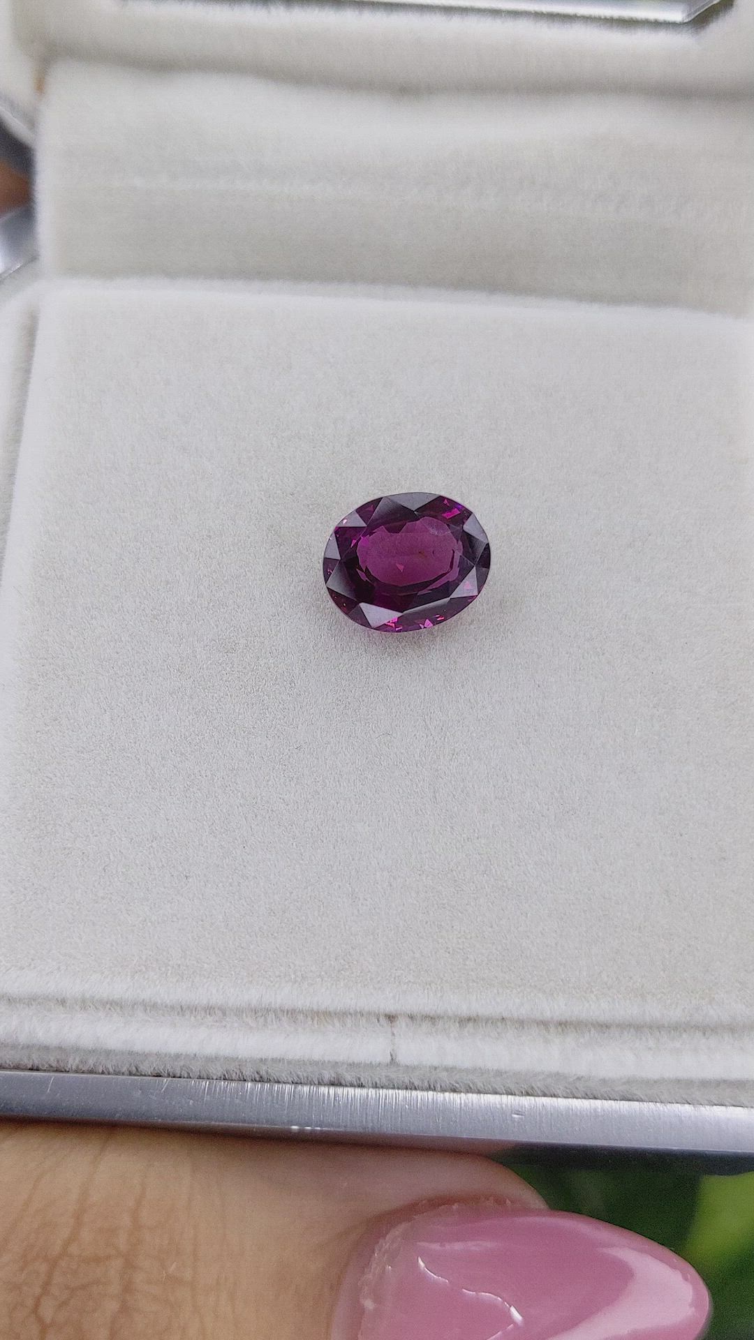 3.52 Ct. Garnet from Madagascar Size Video