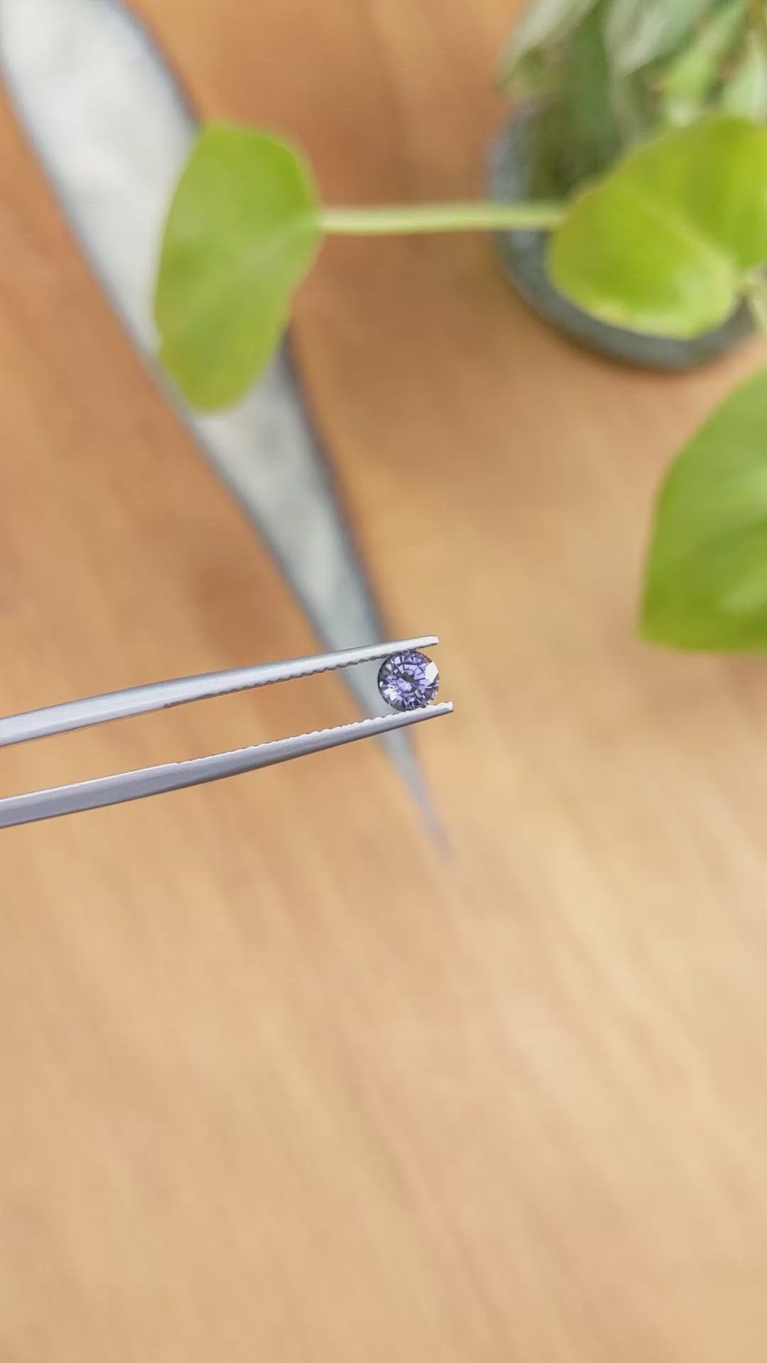 0.47 Ct. Spinel from Ceylon (Sri Lanka) Size Video