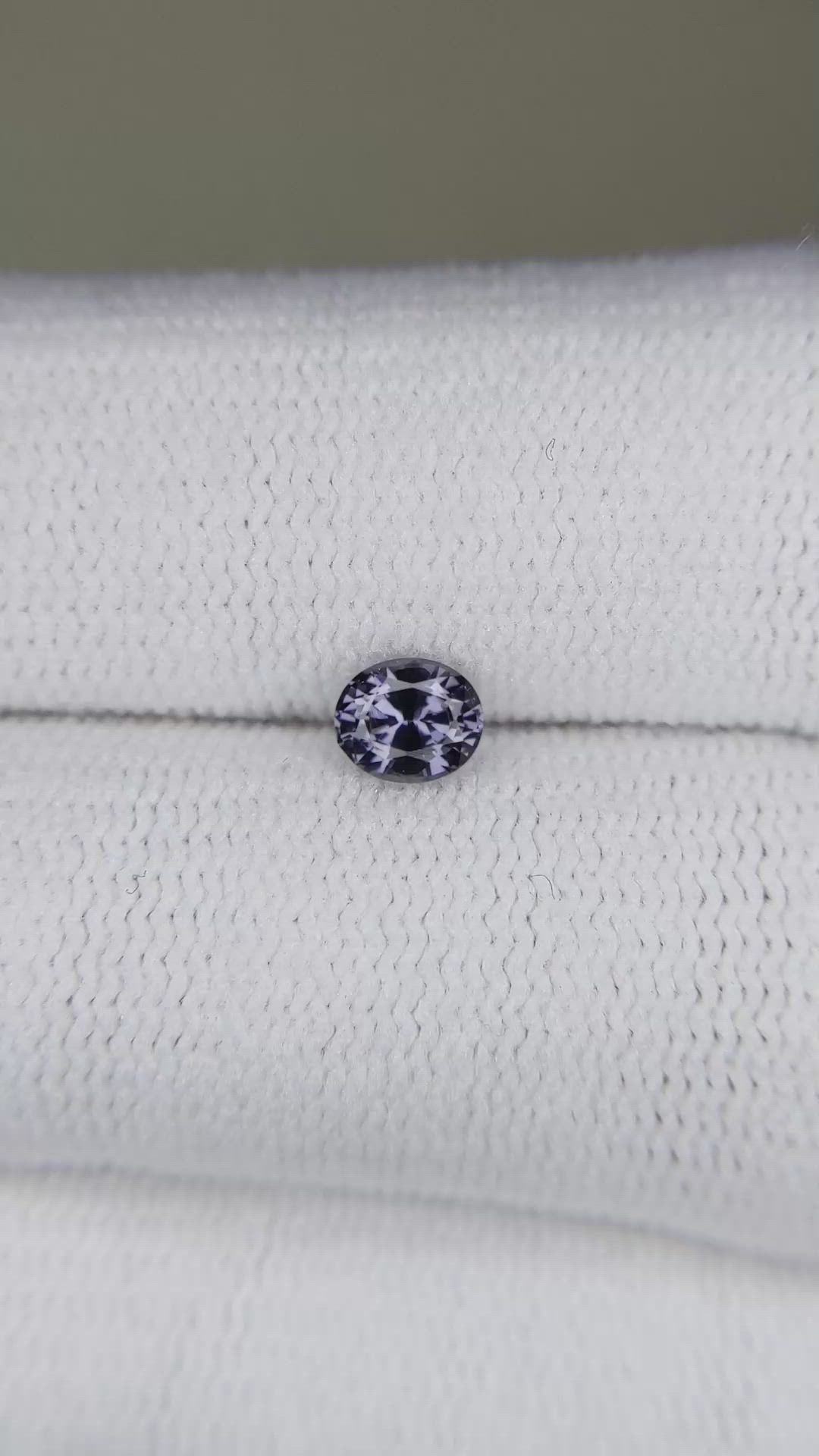 0.34 Ct. Spinel from Ceylon (Sri Lanka) Size Video