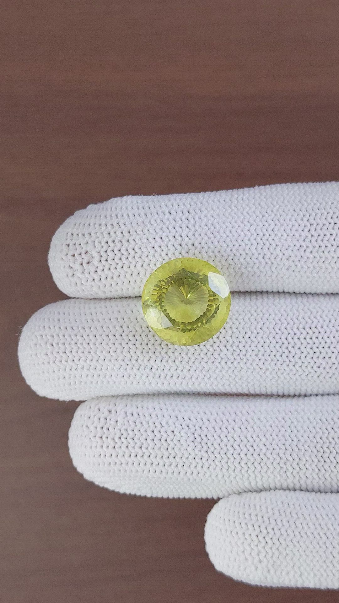 10.73 Ct. Quartz from Madagascar Size Video