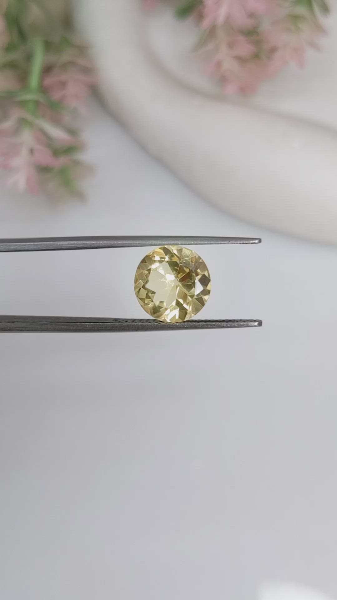 3.24 Ct. Citrine from Brazil Size Video