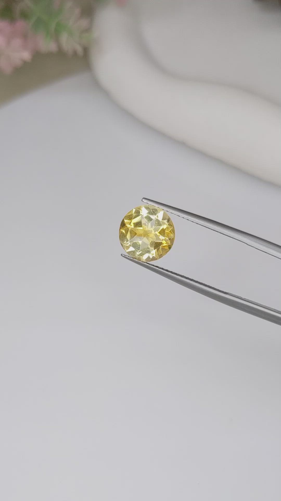 3.15 Ct. Citrine from Brazil Size Video