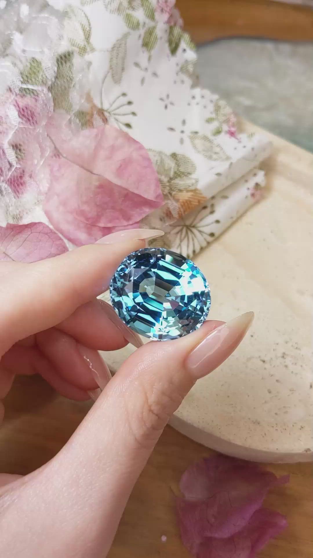 66.46 Ct. Topaz from Brazil Size Video