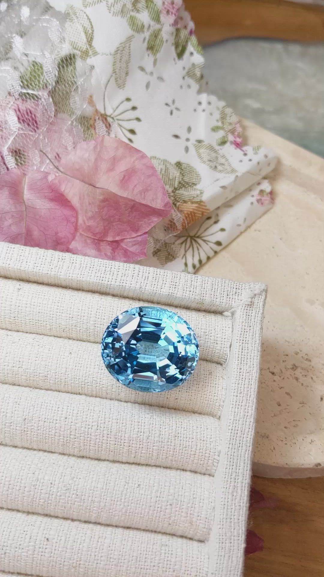 66.46 Ct. Topaz from Brazil Size Video
