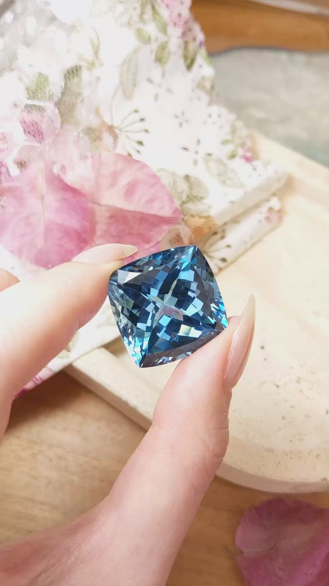73.46 Ct. Topaz from Brazil Size Video