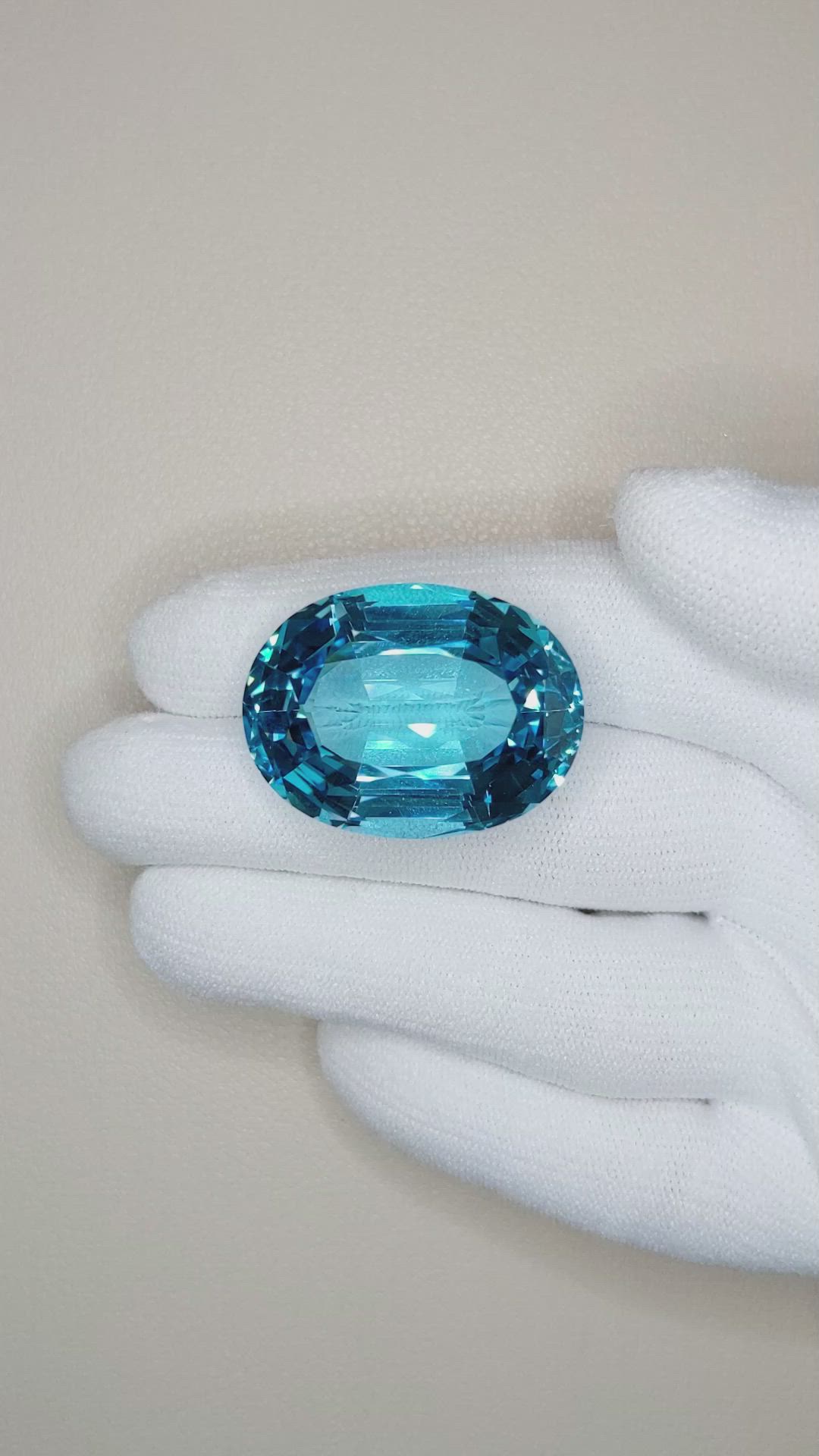 65.43 Ct. Topaz from Brazil Size Video